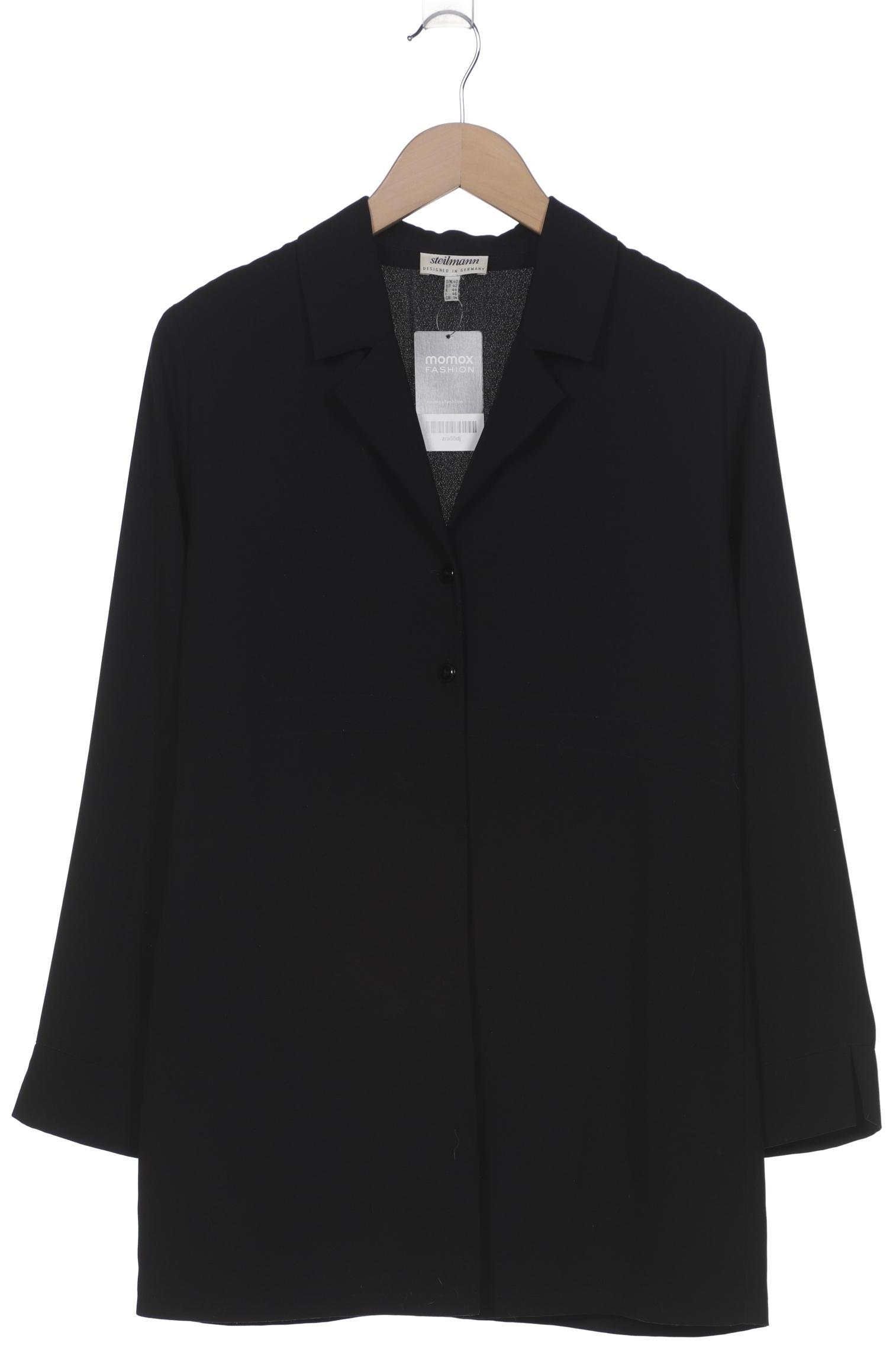 

Steilmann Damen Mantel, schwarz, Gr. 40