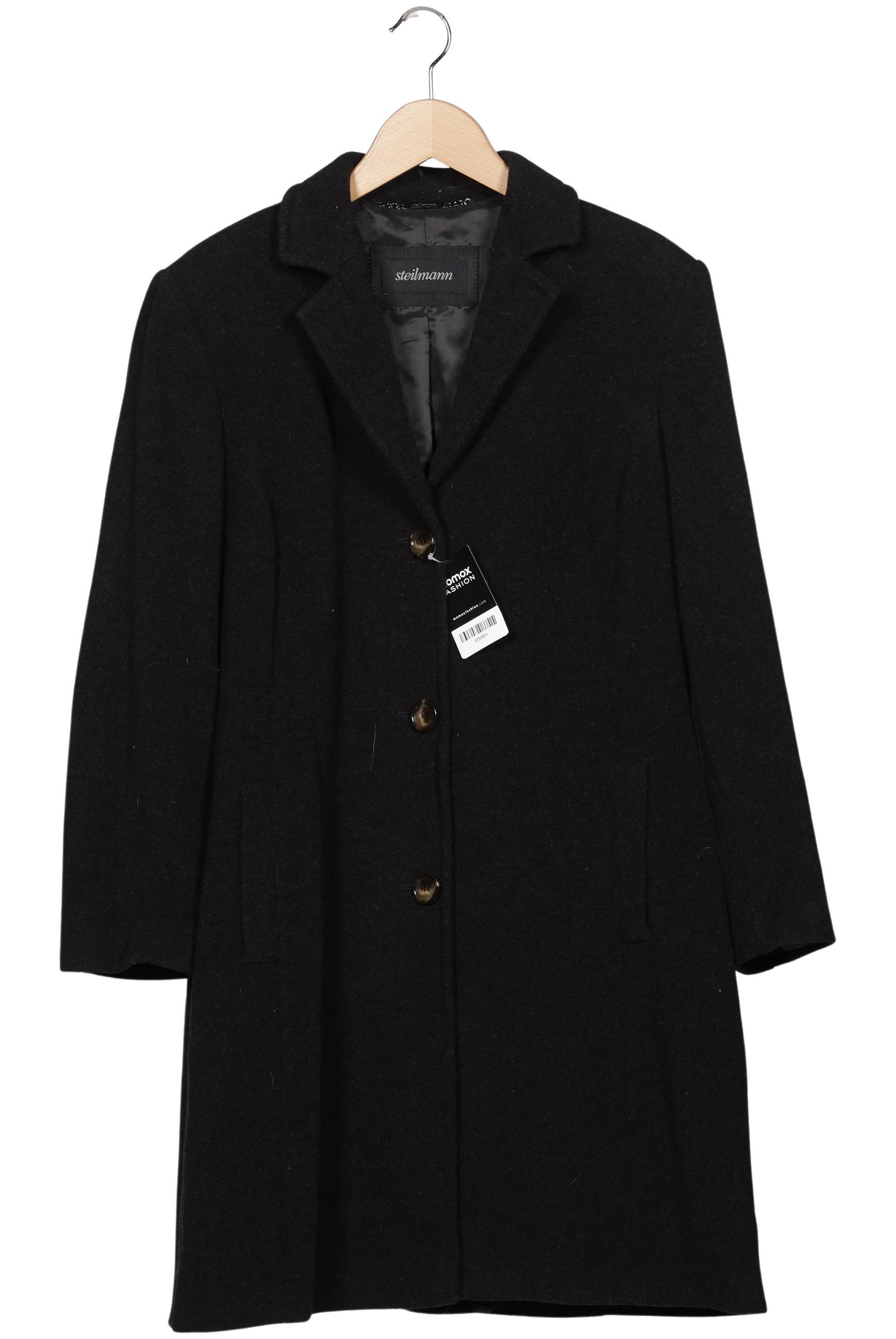 

Steilmann Damen Mantel, schwarz, Gr. 40