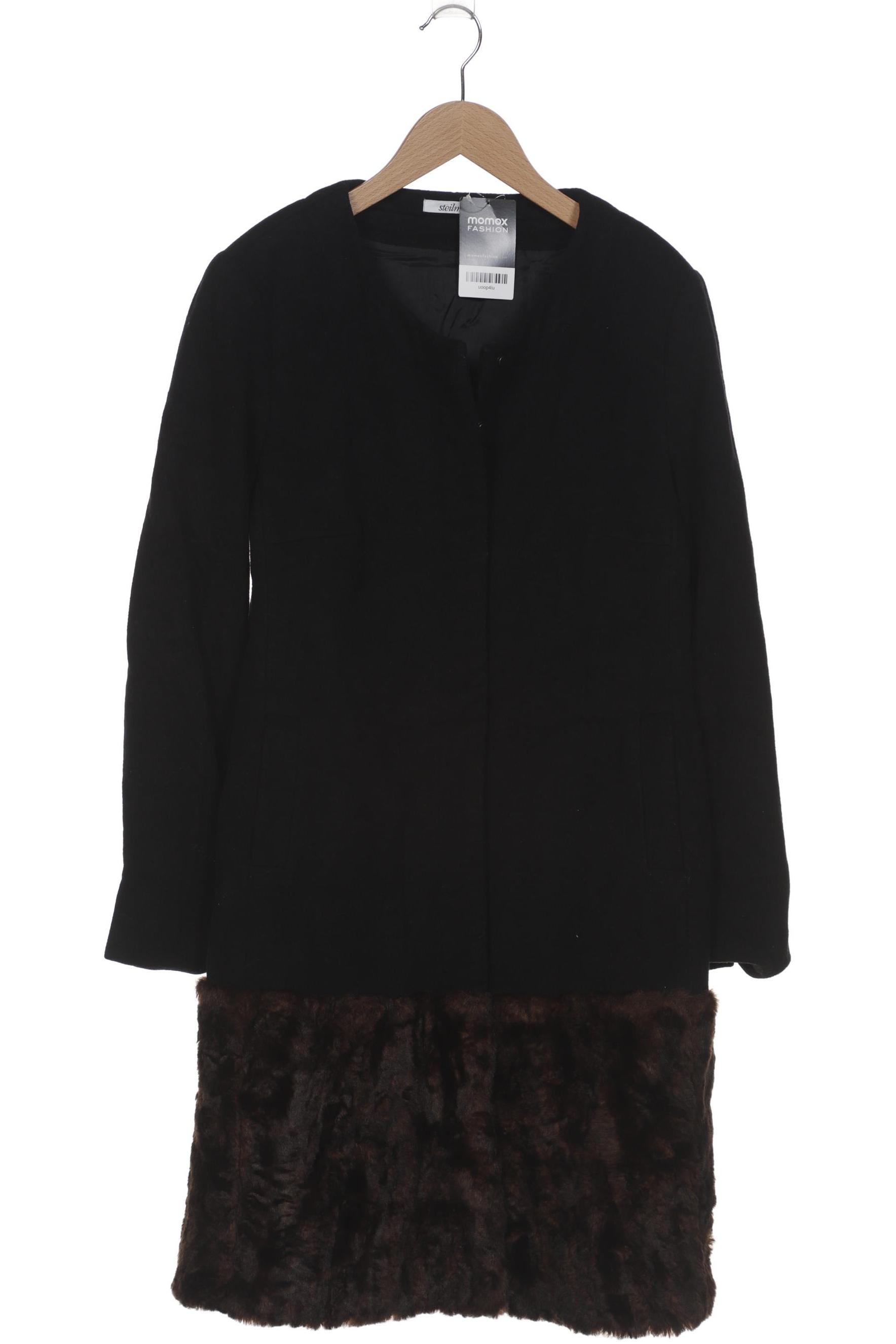 

Steilmann Damen Mantel, schwarz, Gr. 38