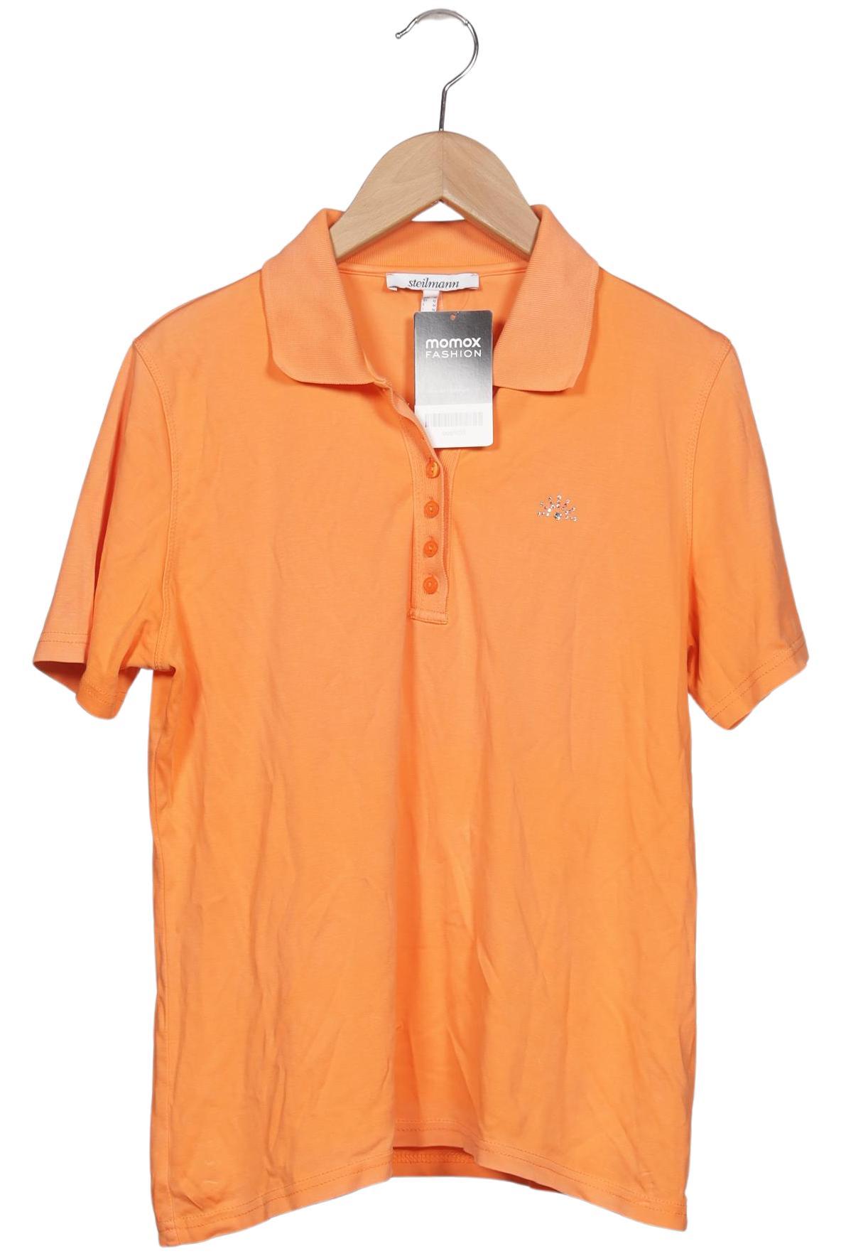 

Steilmann Damen Poloshirt, orange, Gr. 40