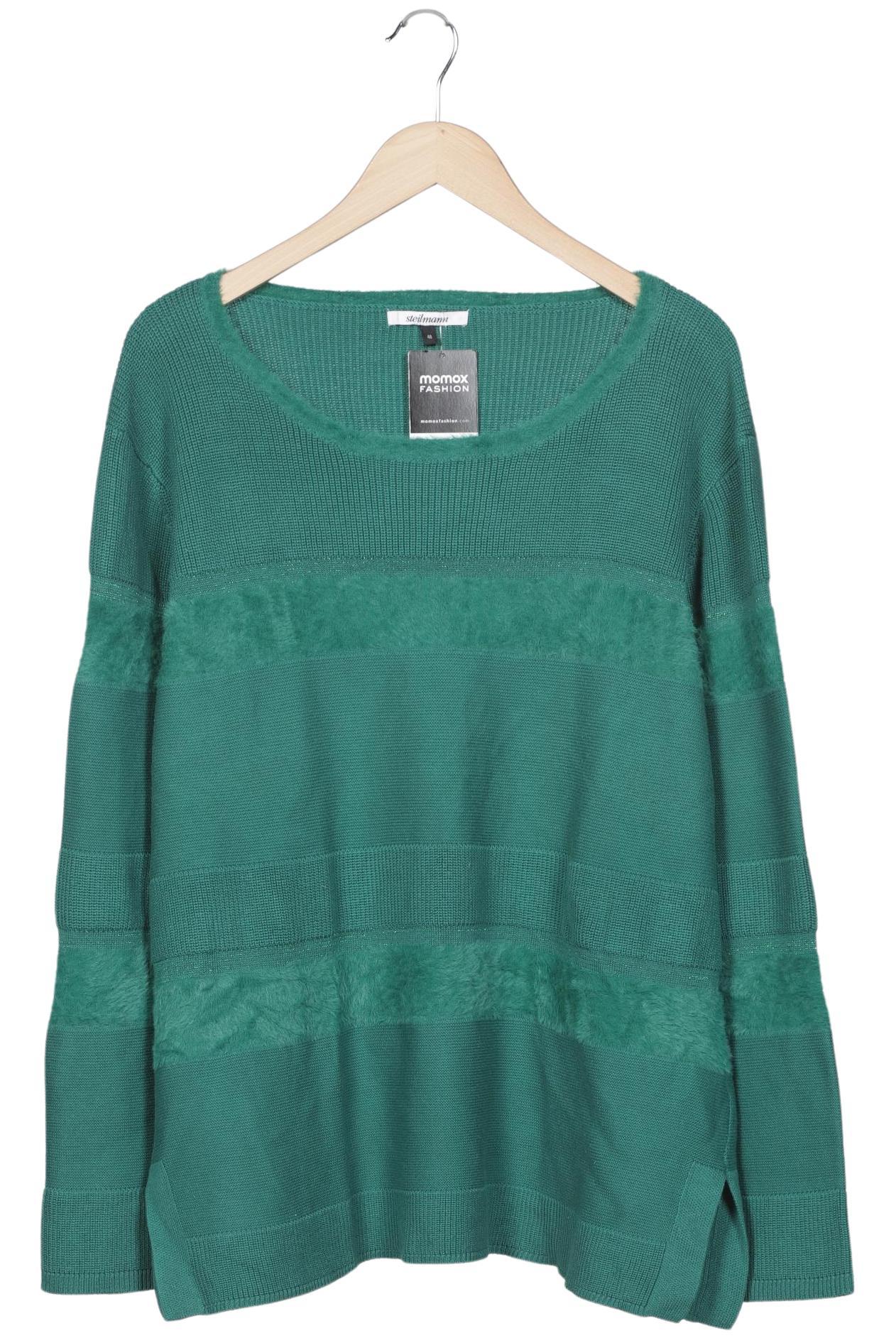 

Steilmann Damen Pullover, grün, Gr. 48