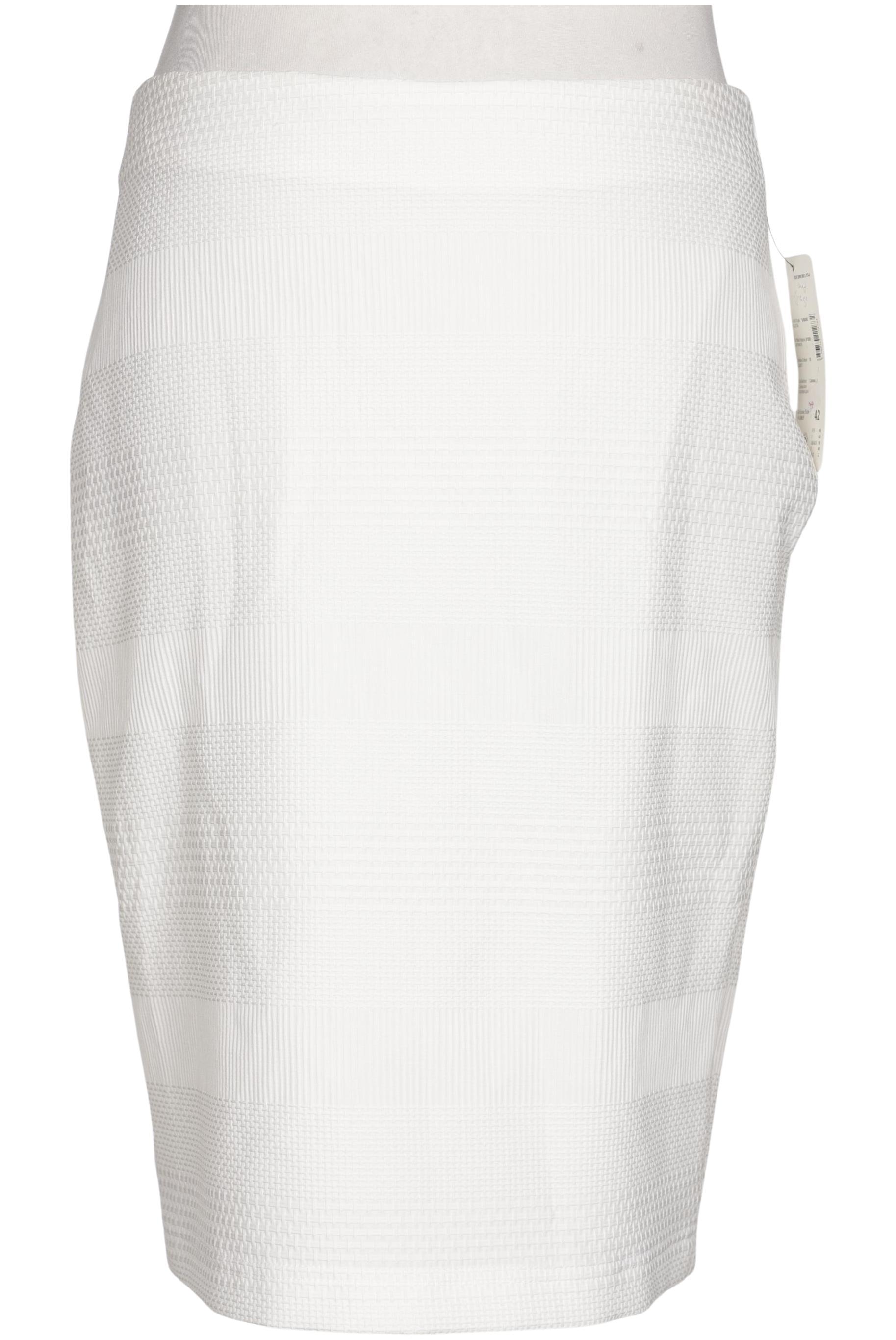 

Steilmann Damen Rock, weiß, Gr. 42