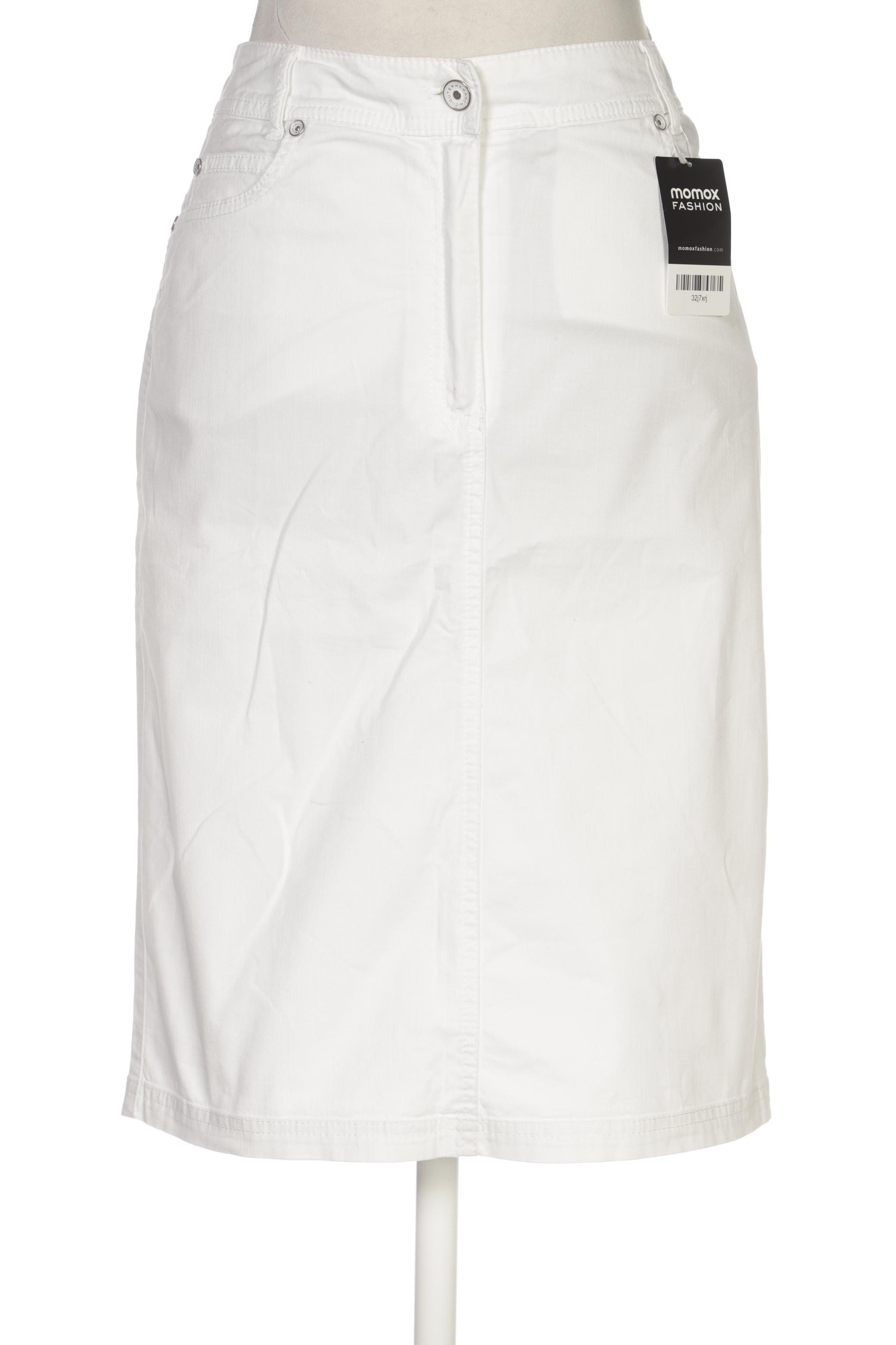 

Steilmann Damen Rock, weiß, Gr. 36