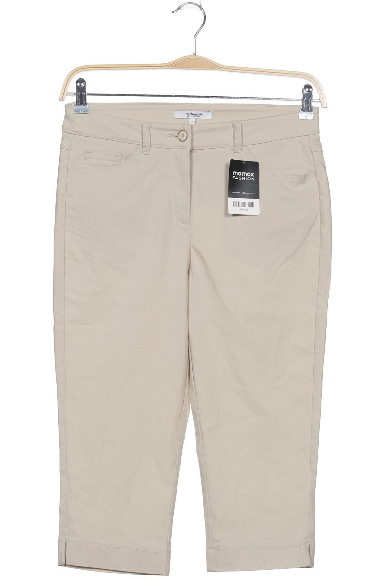 

Steilmann Damen Stoffhose, beige, Gr. 38