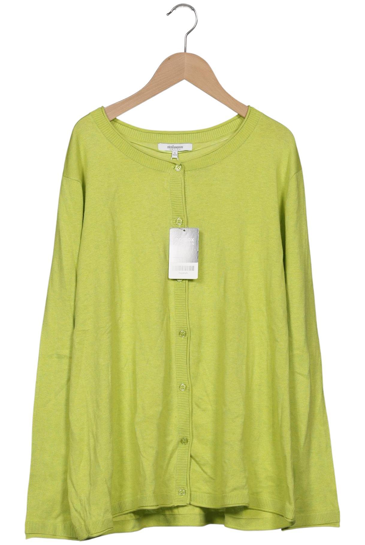 

Steilmann Damen Strickjacke, hellgrün, Gr. 44