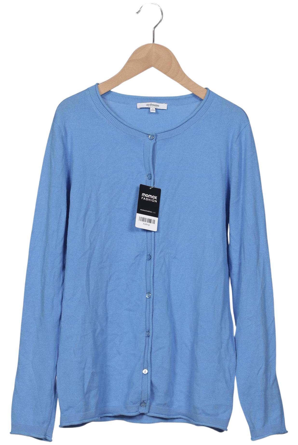 

Steilmann Damen Strickjacke, hellblau, Gr. 36
