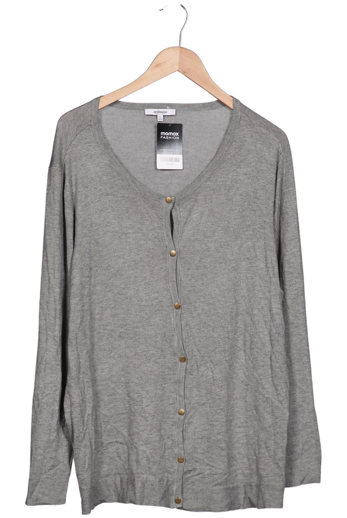 

Steilmann Damen Strickjacke, grau, Gr. 44