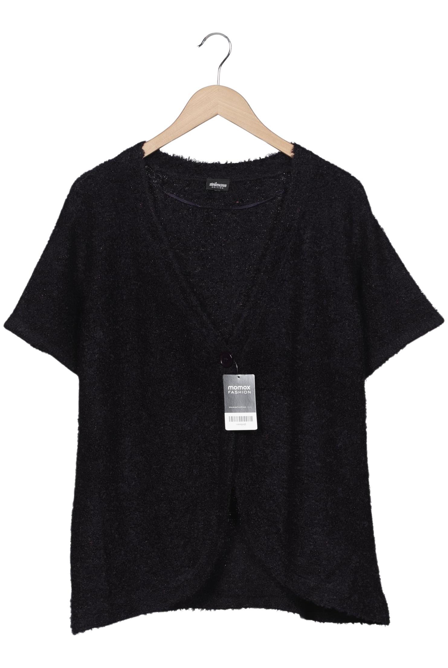 

Steilmann Damen Strickjacke, schwarz, Gr. 48