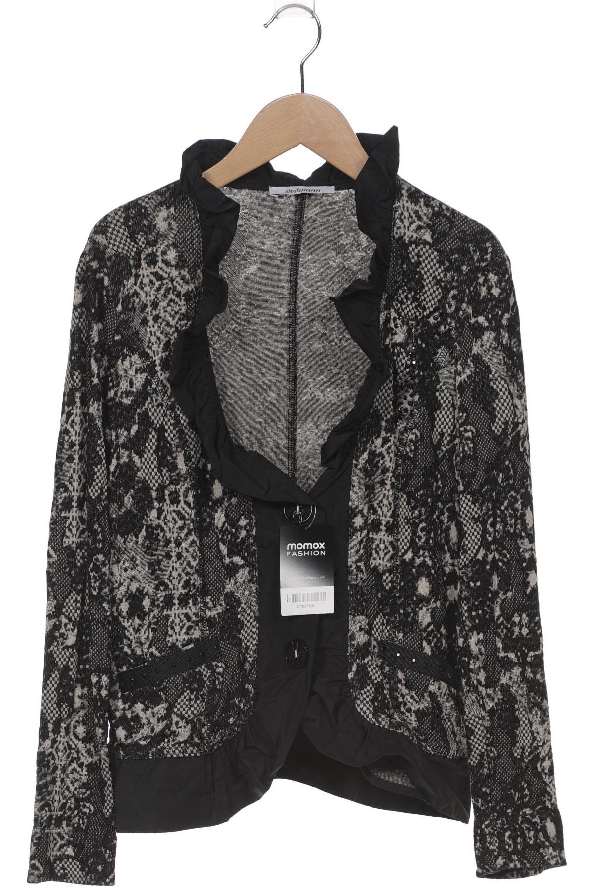 

Steilmann Damen Strickjacke, schwarz, Gr. 38