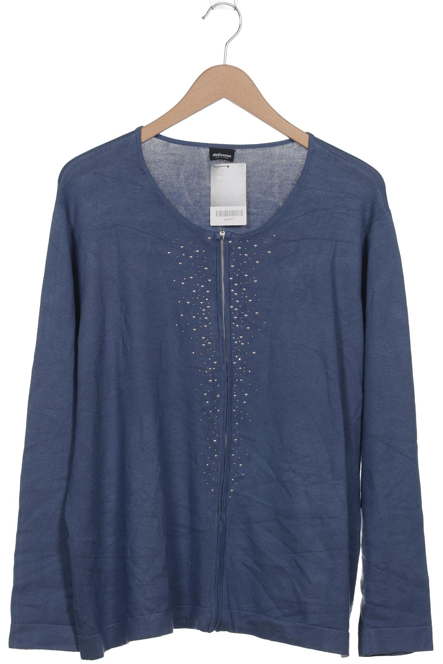 

Steilmann Damen Strickjacke, blau, Gr. 48