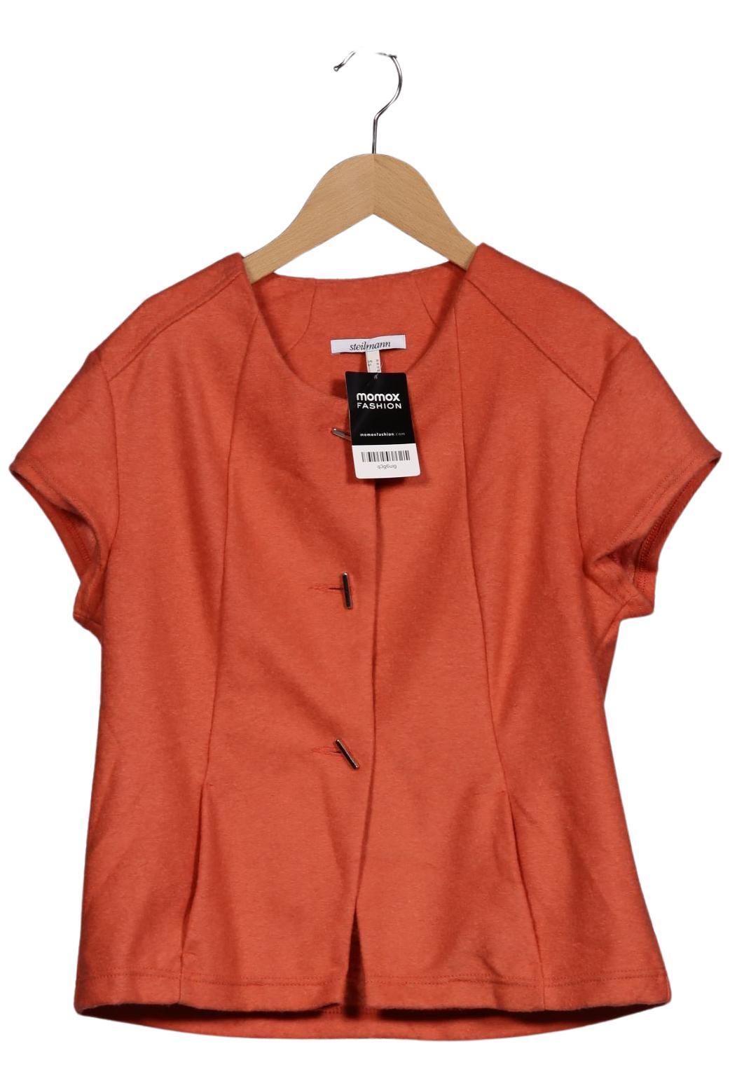 

Steilmann Damen Strickjacke, orange, Gr. 38
