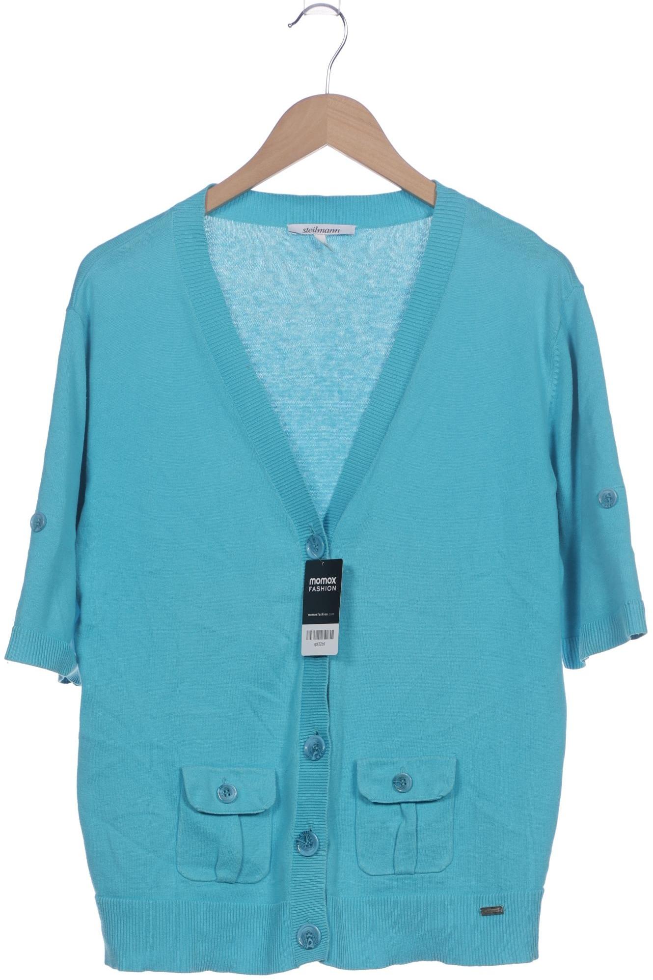 

Steilmann Damen Strickjacke, blau, Gr. 46