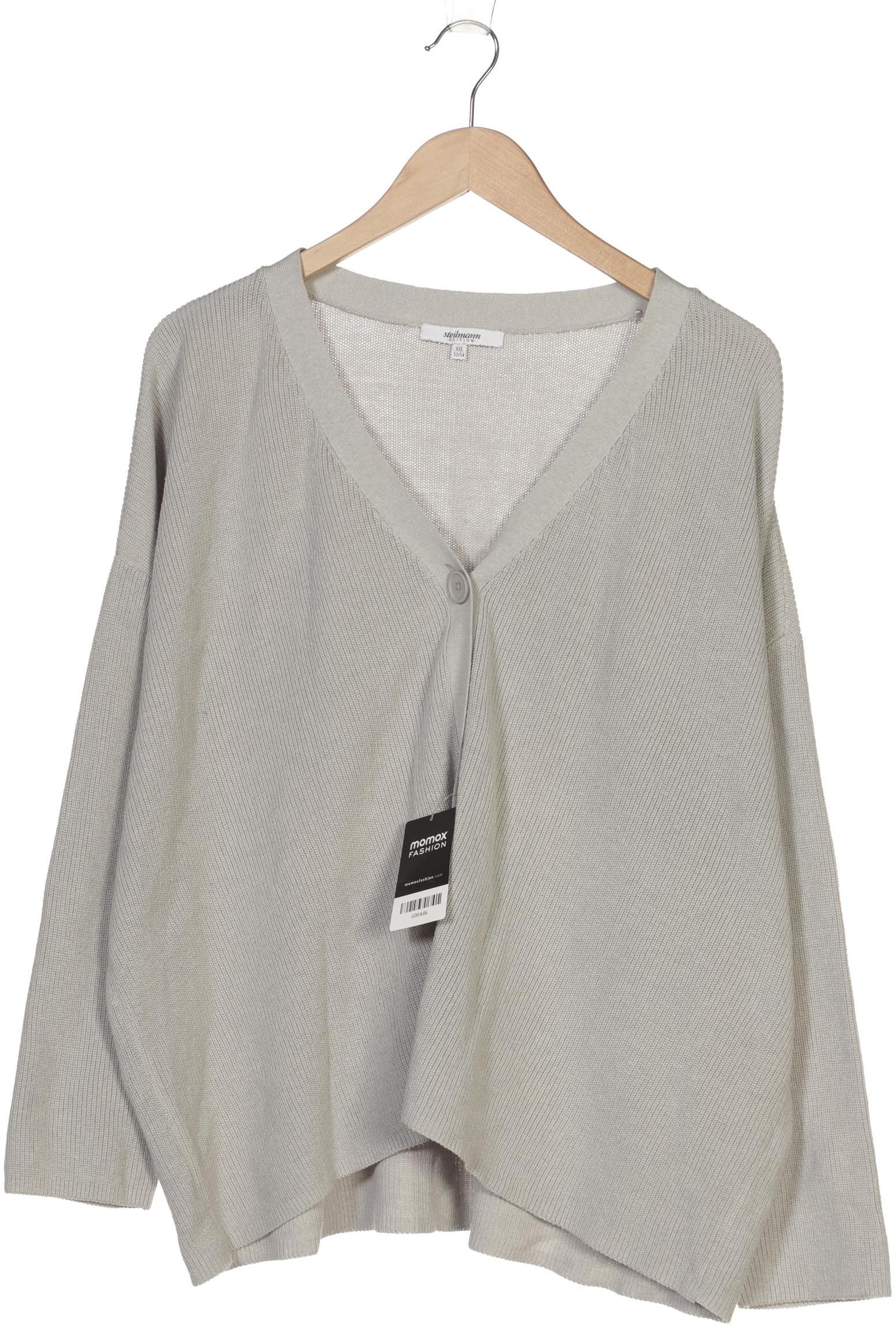 

Steilmann Damen Strickjacke, grau, Gr. 46
