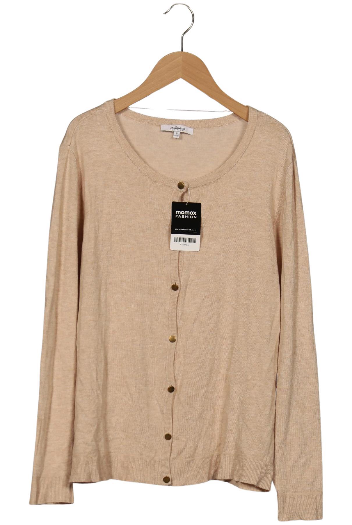 

Steilmann Damen Strickjacke, beige, Gr. 38