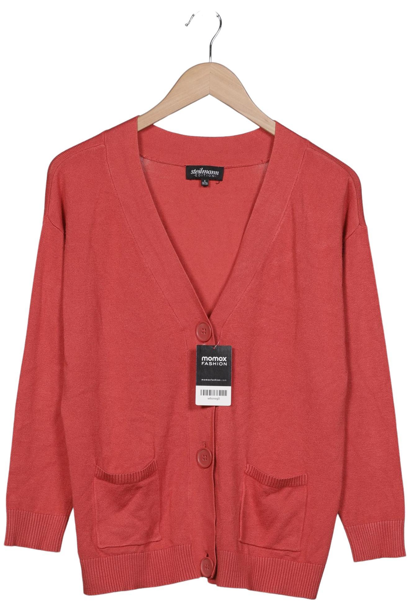 

Steilmann Damen Strickjacke, rot, Gr. 36