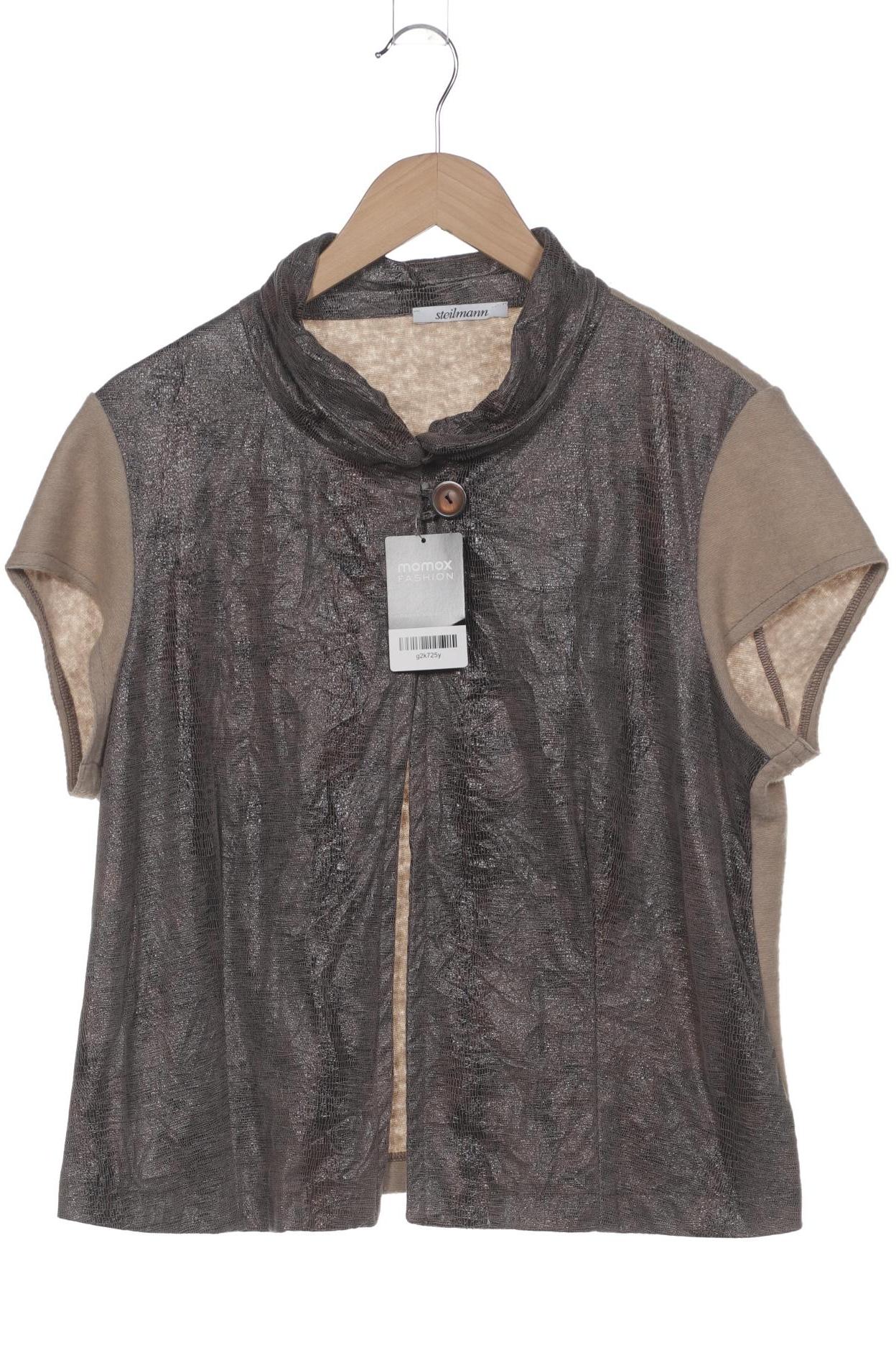 

Steilmann Damen Strickjacke, grau, Gr. 42