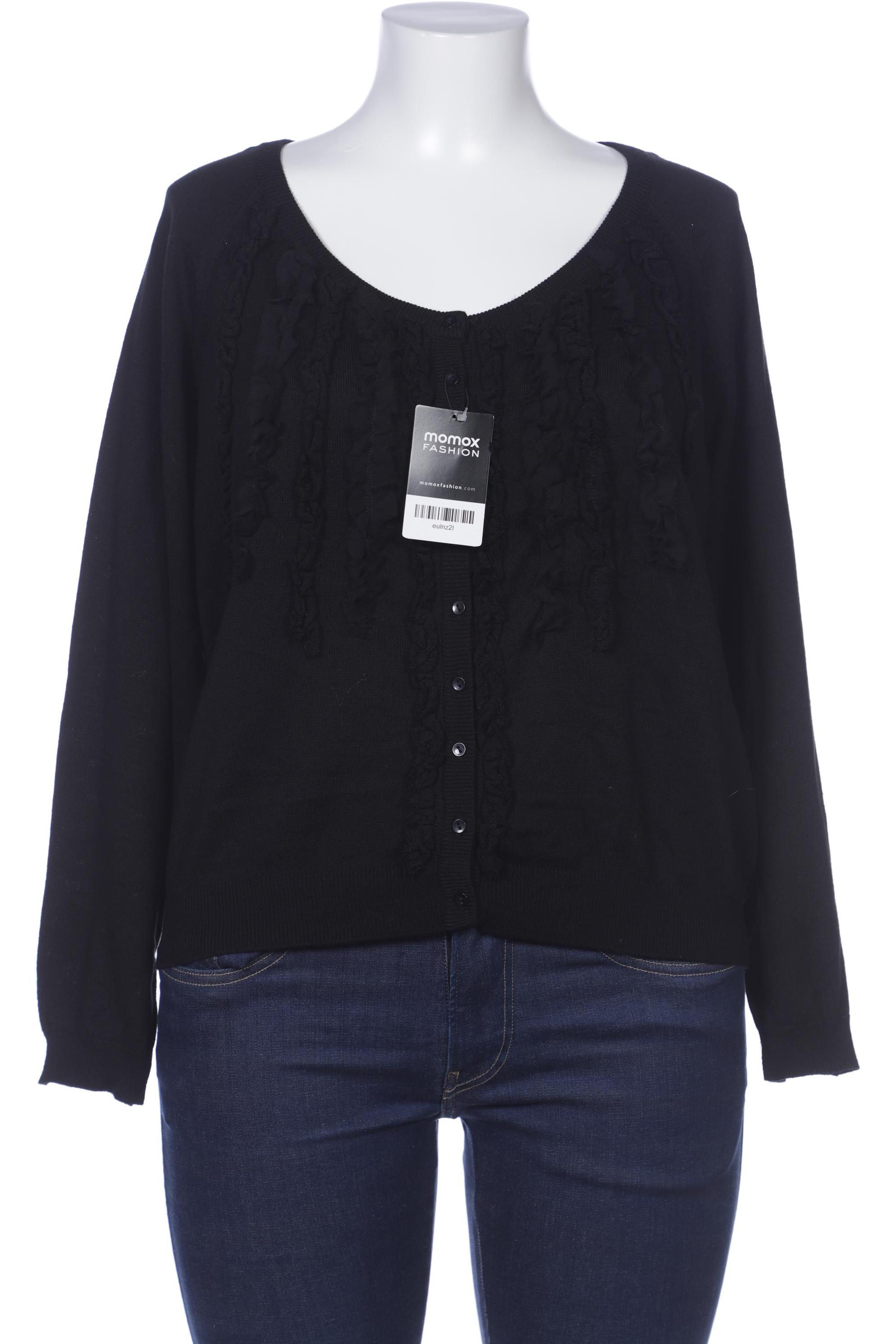 

Steilmann Damen Strickjacke, schwarz, Gr. 48