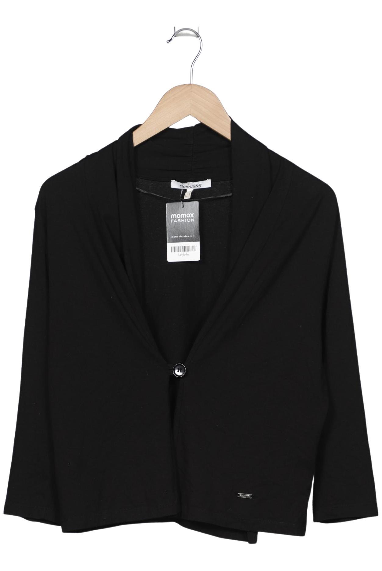 

Steilmann Damen Strickjacke, schwarz, Gr. 40