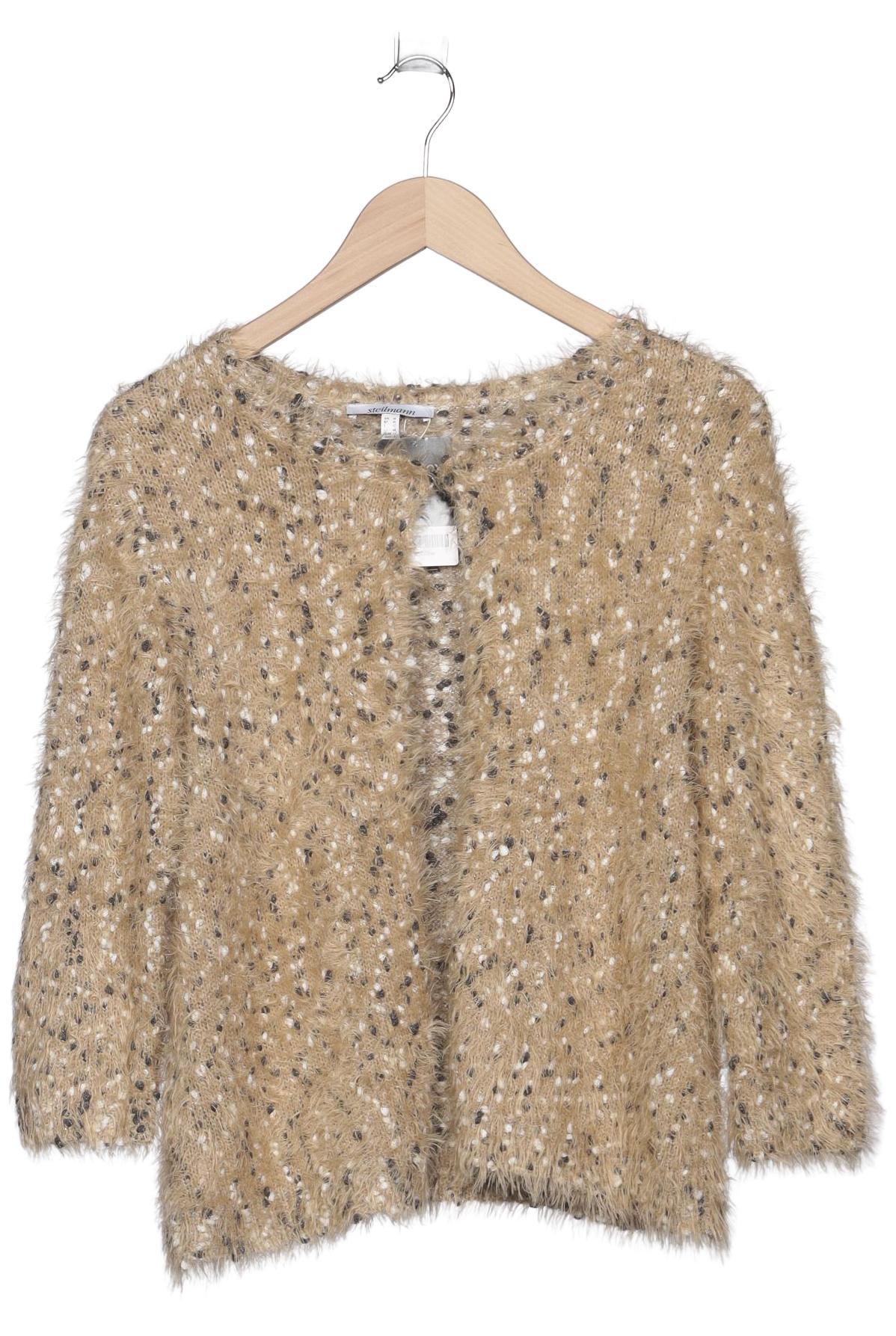 

Steilmann Damen Strickjacke, beige, Gr. 38