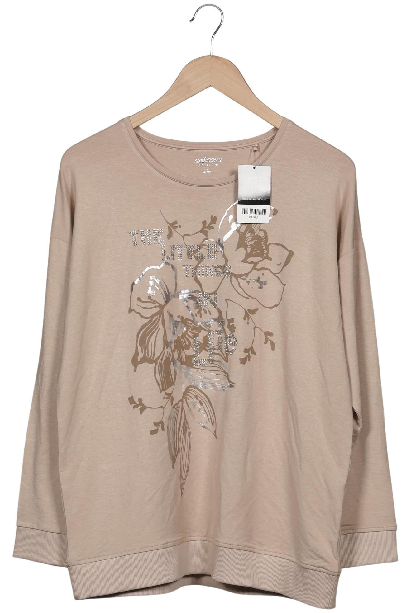 

Steilmann Damen Sweatshirt, beige, Gr. 42