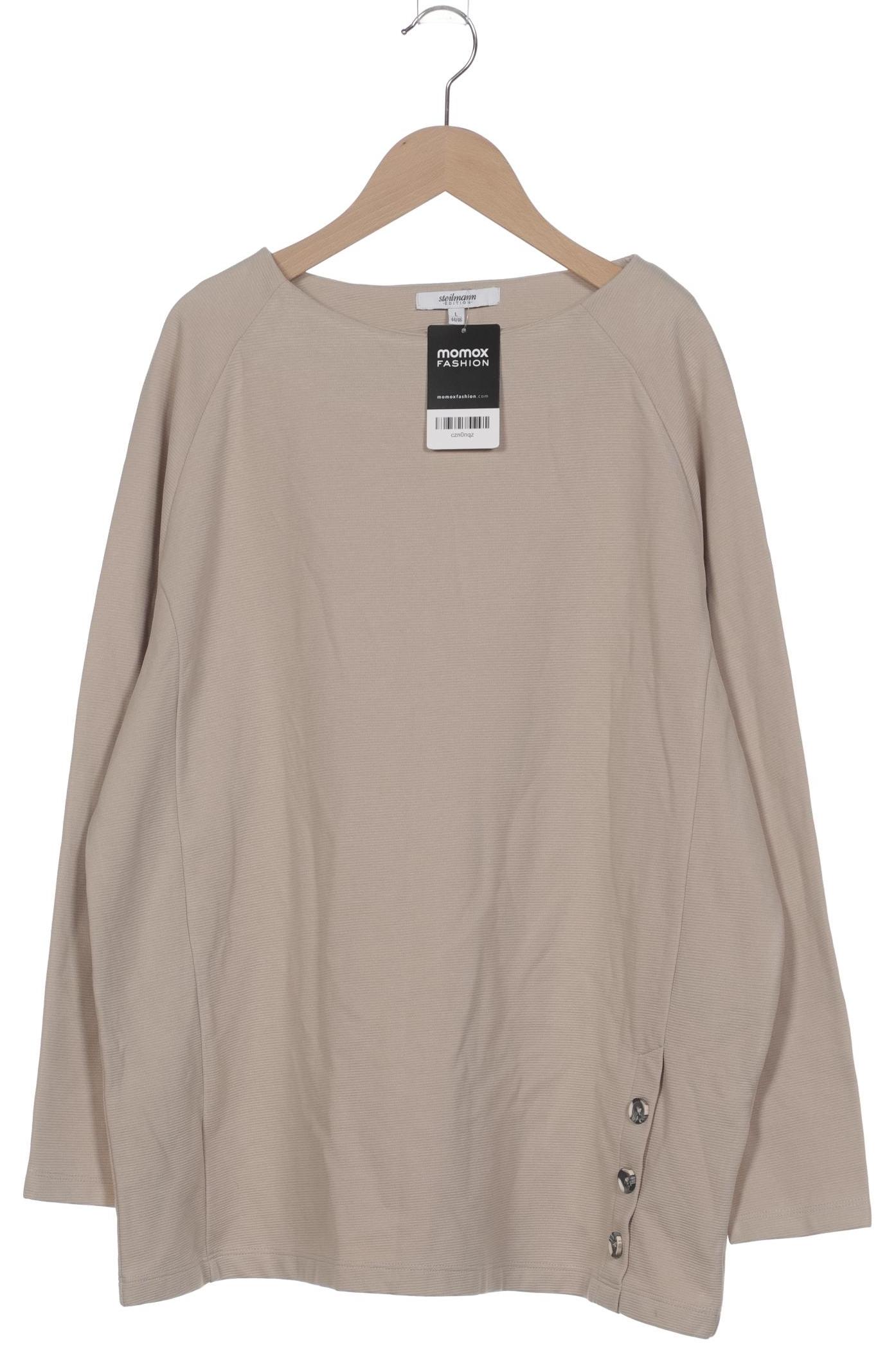

Steilmann Damen Sweatshirt, beige, Gr. 42