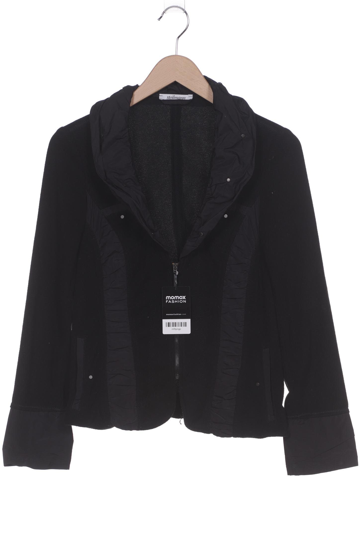 

Steilmann Damen Sweatshirt, schwarz, Gr. 38