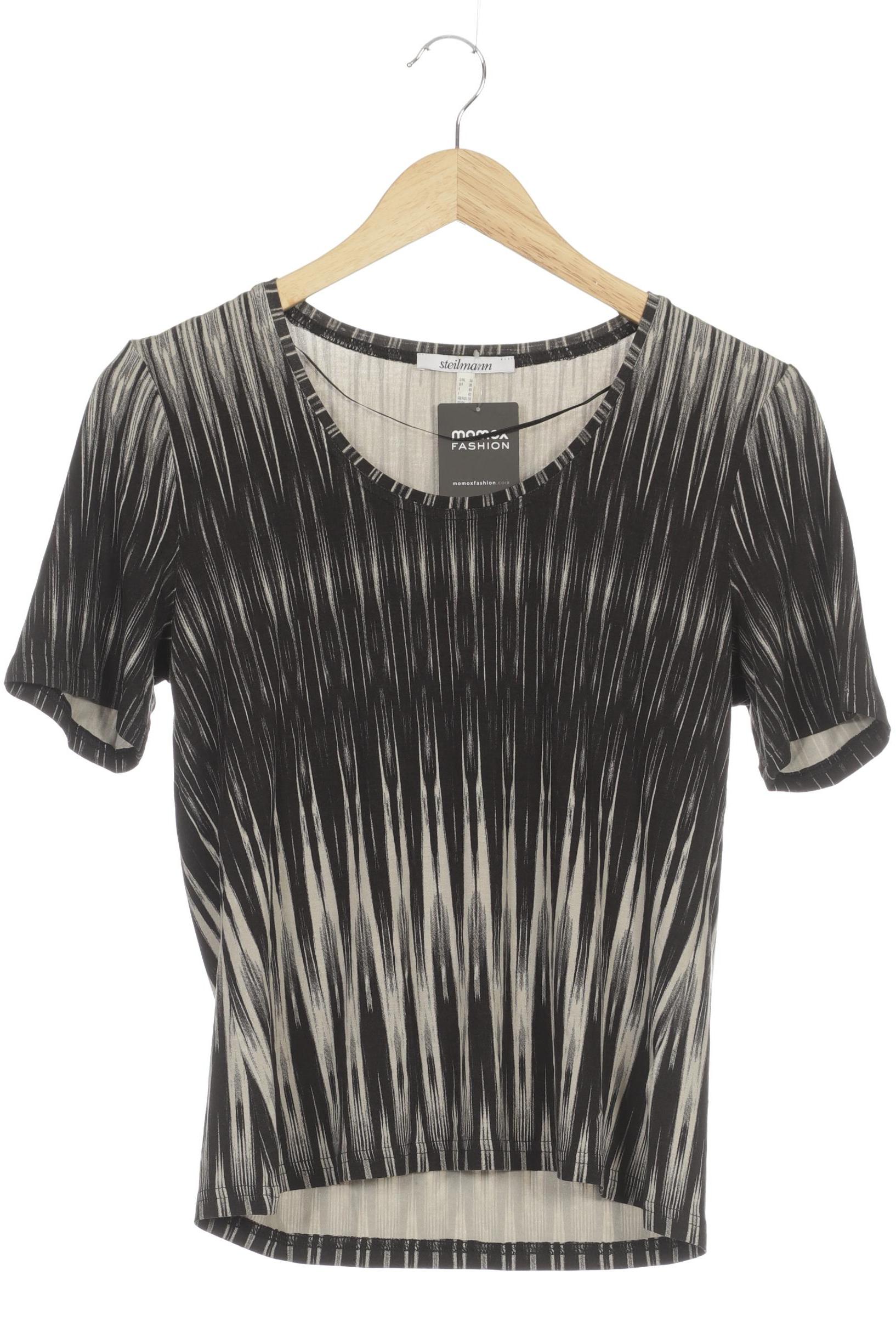 

Steilmann Damen T-Shirt, grau, Gr. 36