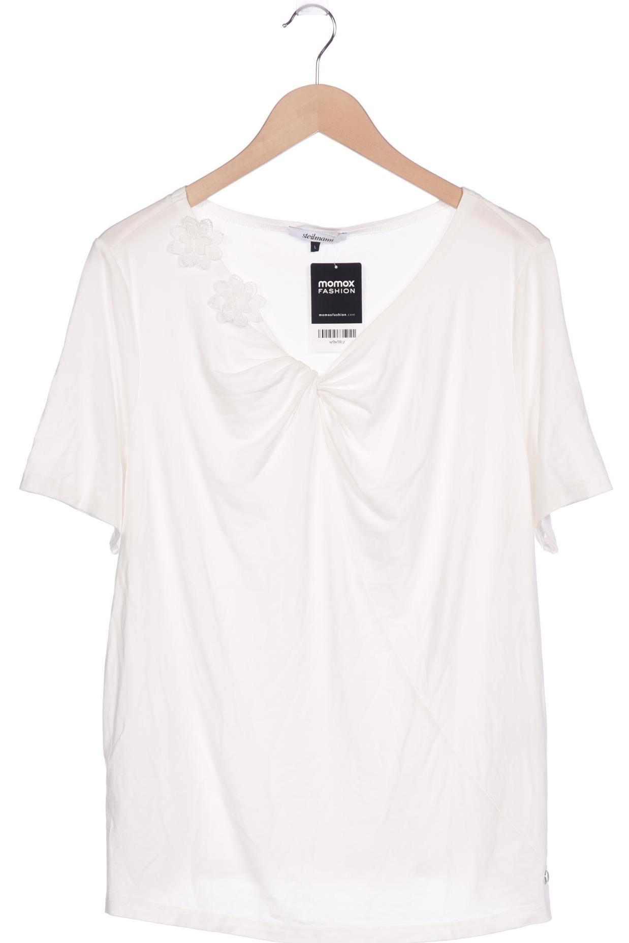 

Steilmann Damen T-Shirt, weiß, Gr. 42