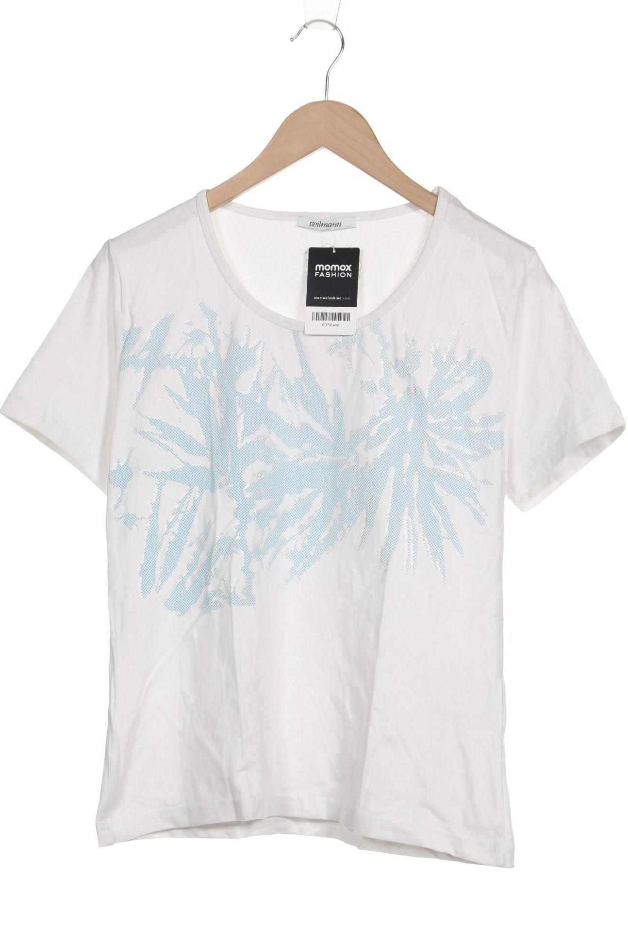 

Steilmann Damen T-Shirt, weiß, Gr. 42