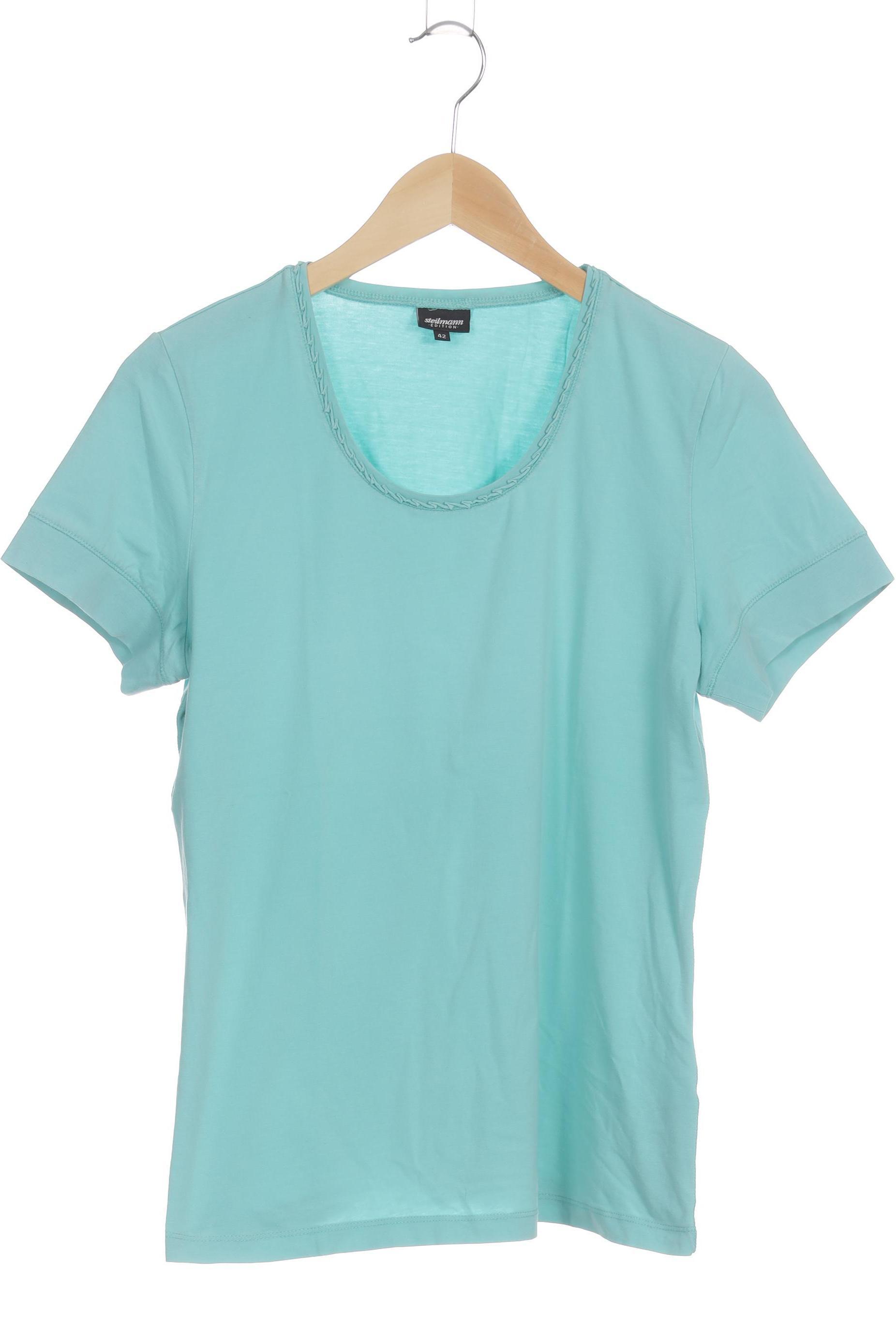 

Steilmann Damen T-Shirt, türkis, Gr. 42