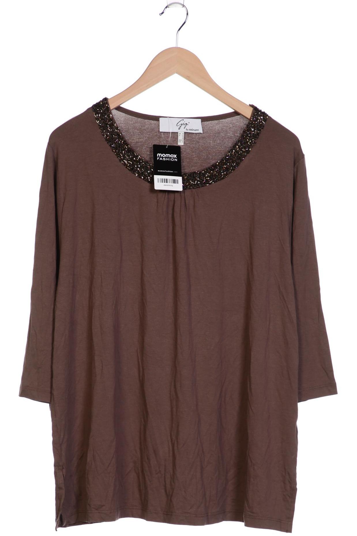

Steilmann Damen T-Shirt, braun, Gr. 50