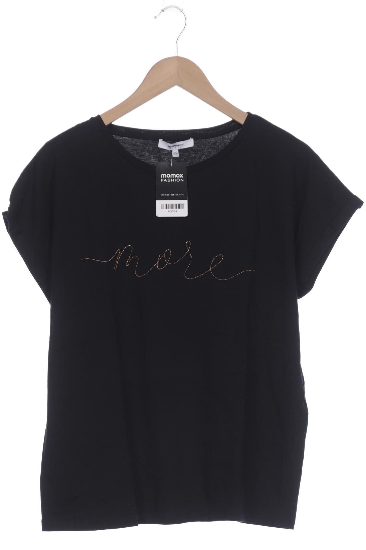 

Steilmann Damen T-Shirt, schwarz, Gr. 42