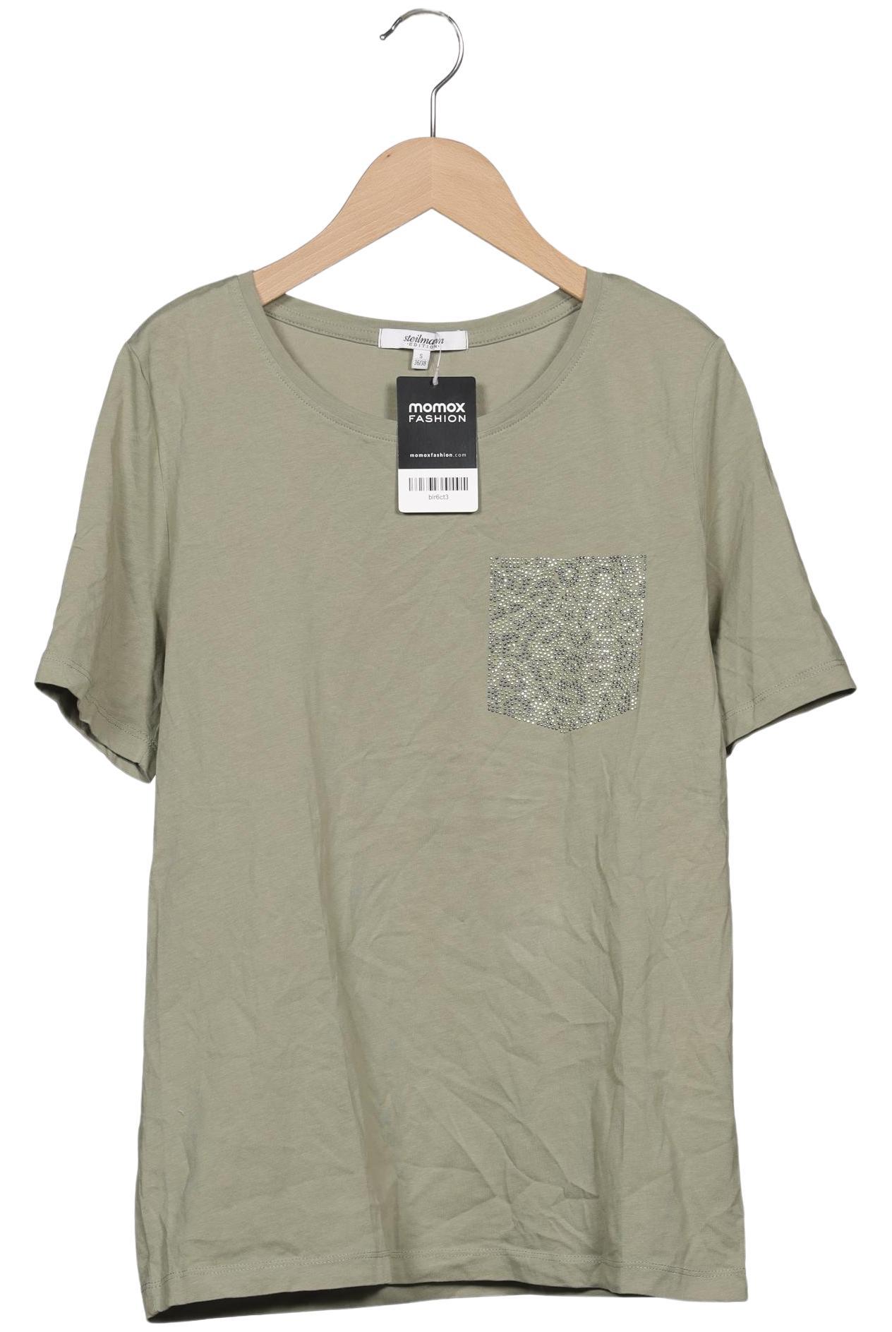 

Steilmann Damen T-Shirt, hellgrün, Gr. 36