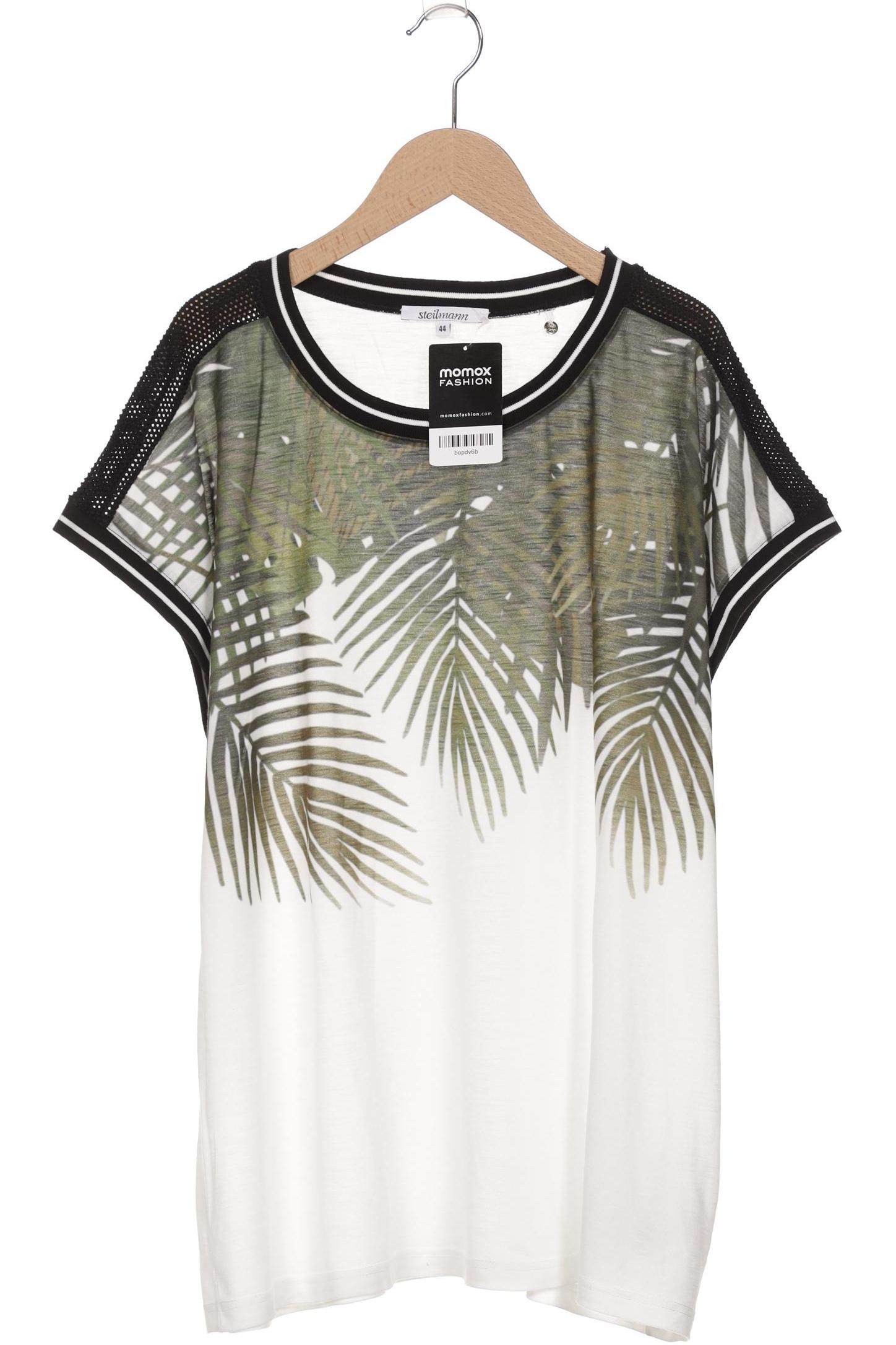 

Steilmann Damen T-Shirt, weiß, Gr. 44