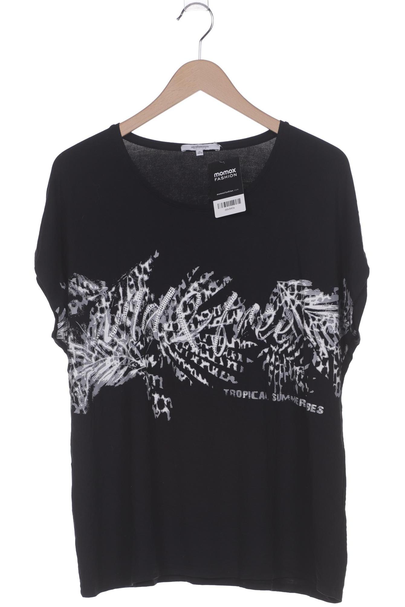

Steilmann Damen T-Shirt, schwarz, Gr. 44