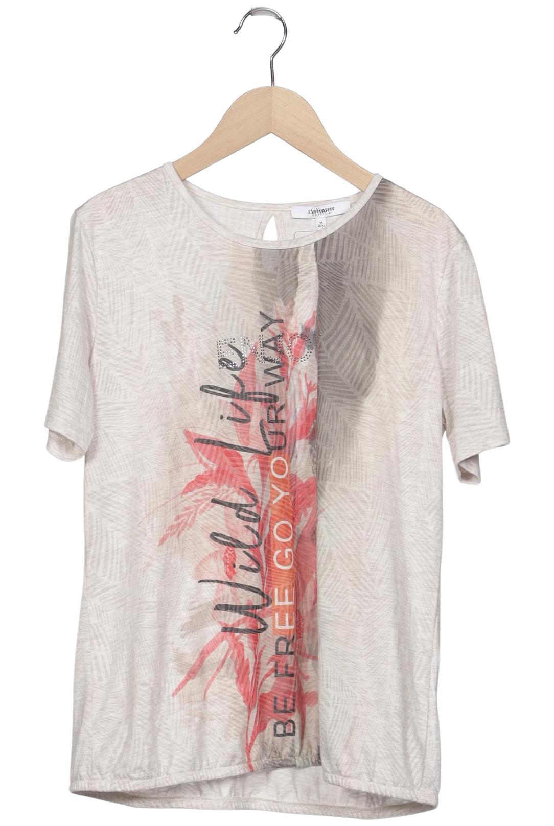 

Steilmann Damen T-Shirt, beige, Gr. 38