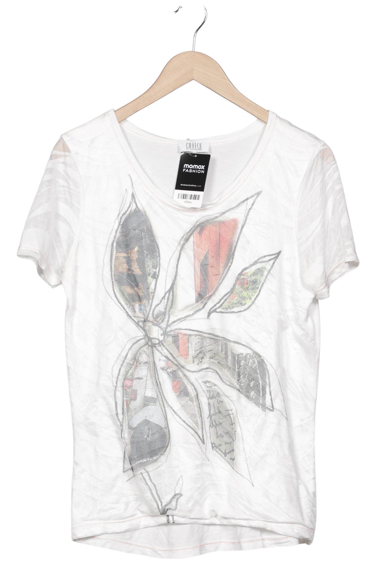 

Steilmann Damen T-Shirt, weiß, Gr. 38