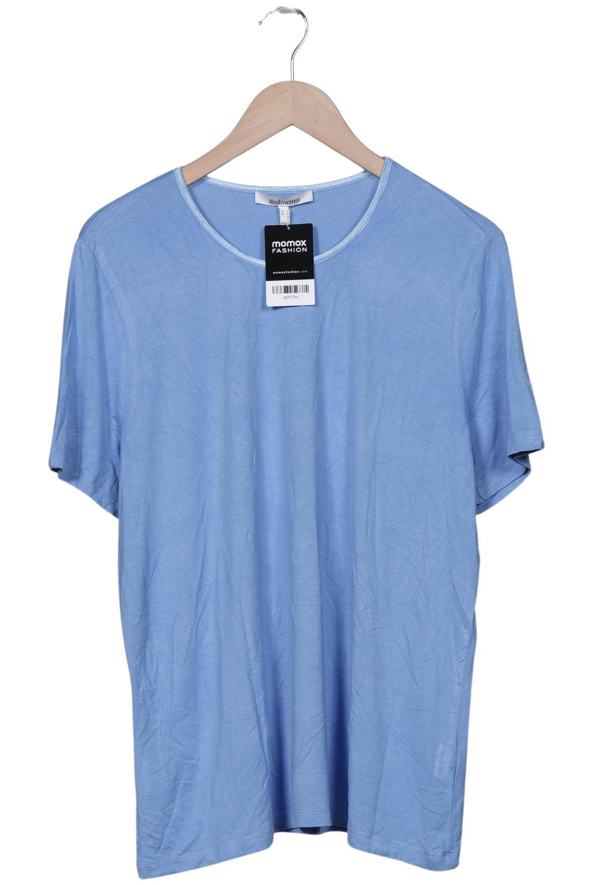 

Steilmann Damen T-Shirt, blau, Gr. 46