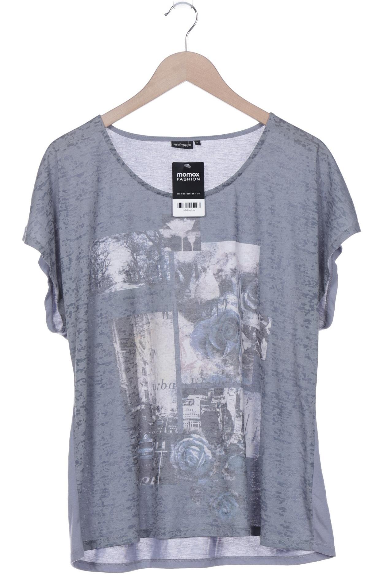 

Steilmann Damen T-Shirt, grau, Gr. 44