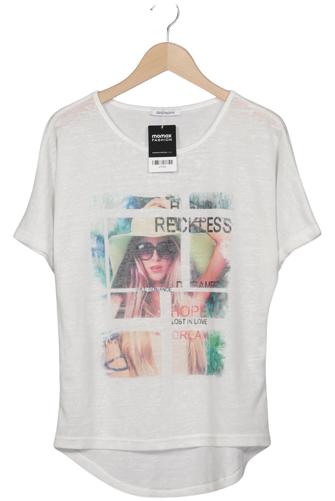 

Steilmann Damen T-Shirt, weiß, Gr. 44