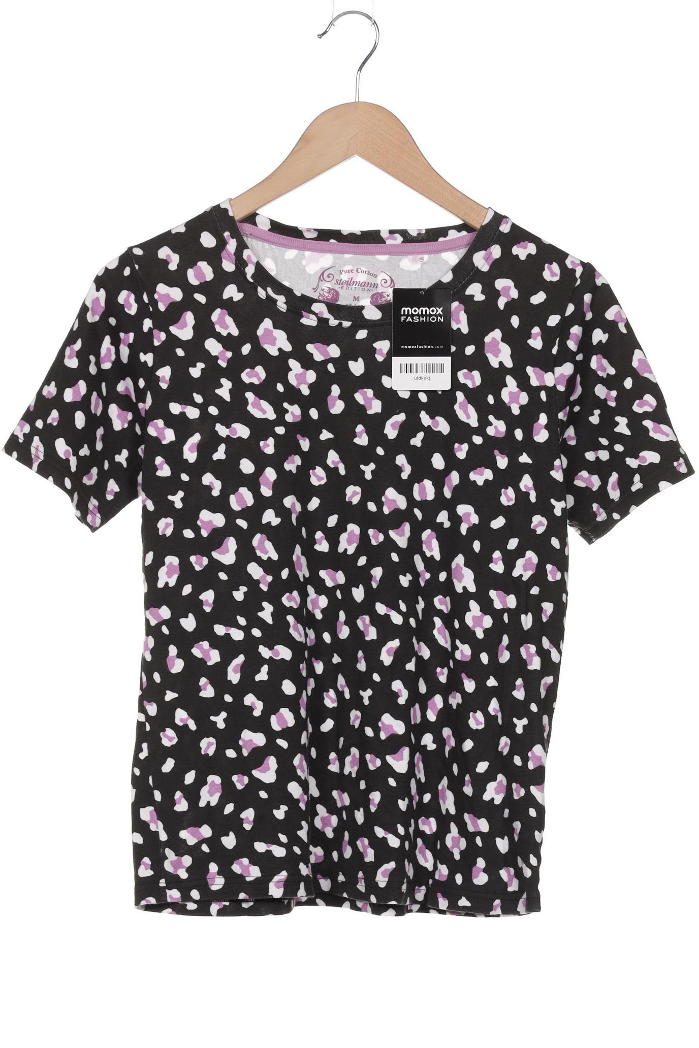 

Steilmann Damen T-Shirt, schwarz, Gr. 38