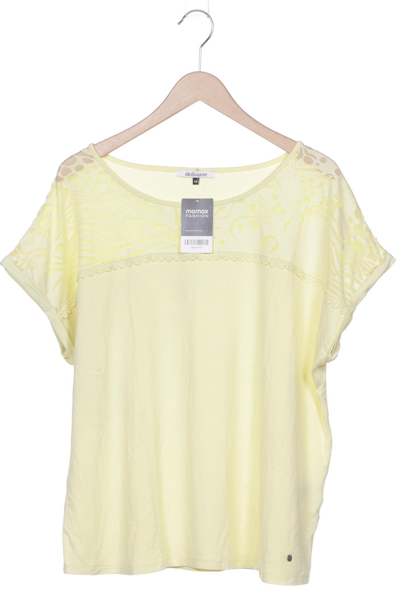

Steilmann Damen T-Shirt, gelb, Gr. 48