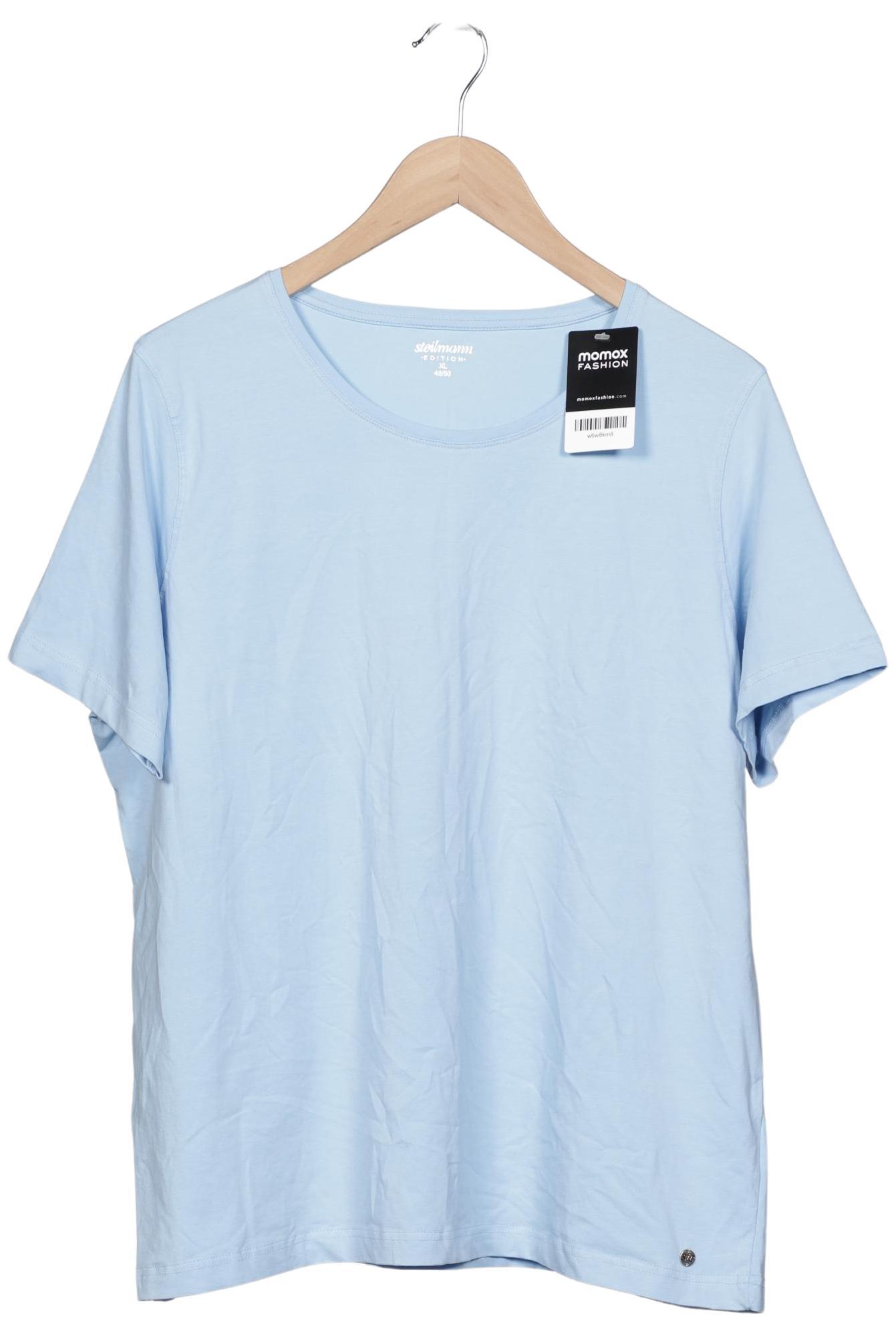 

Steilmann Damen T-Shirt, hellblau, Gr. 44
