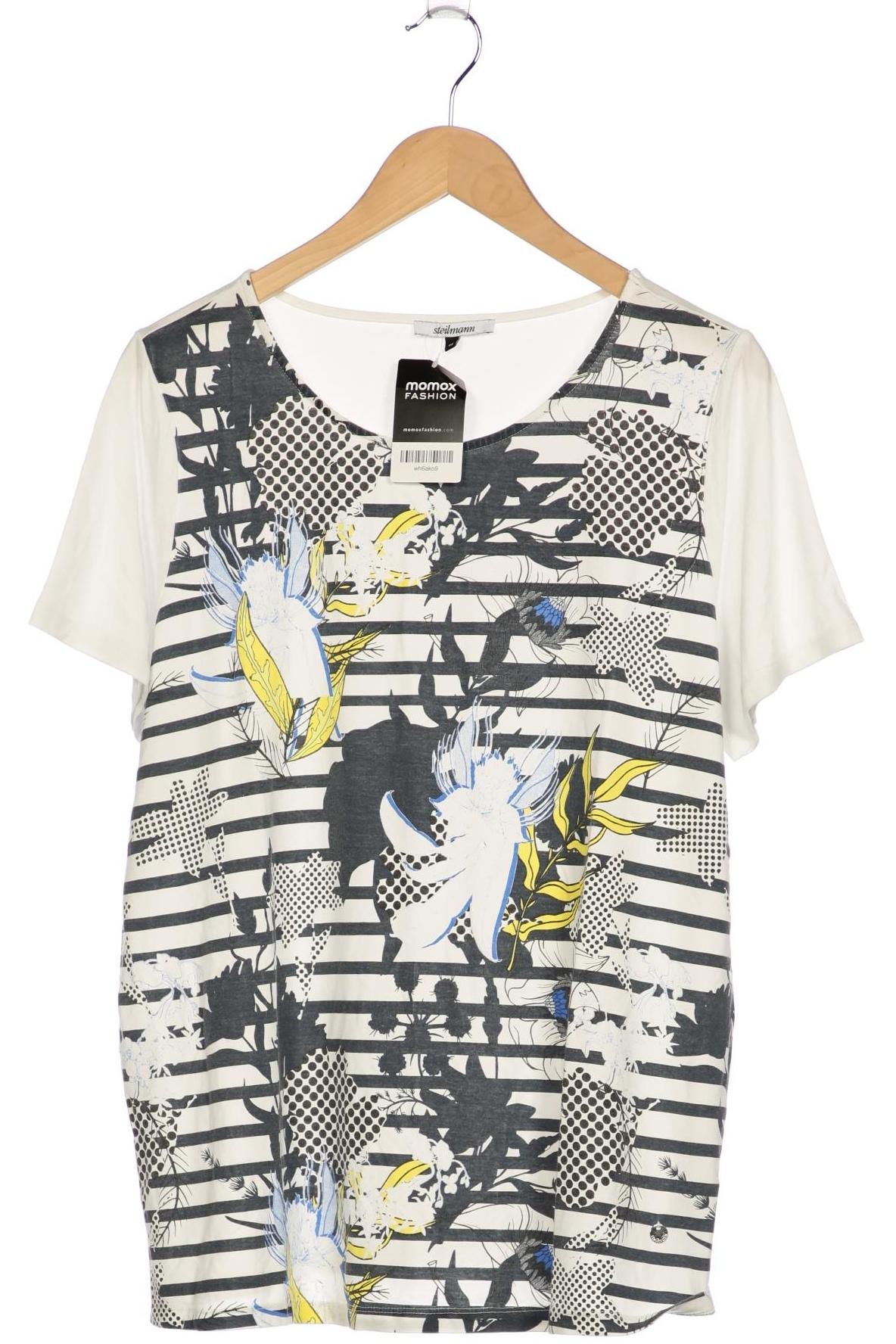 

Steilmann Damen T-Shirt, weiß, Gr. 46