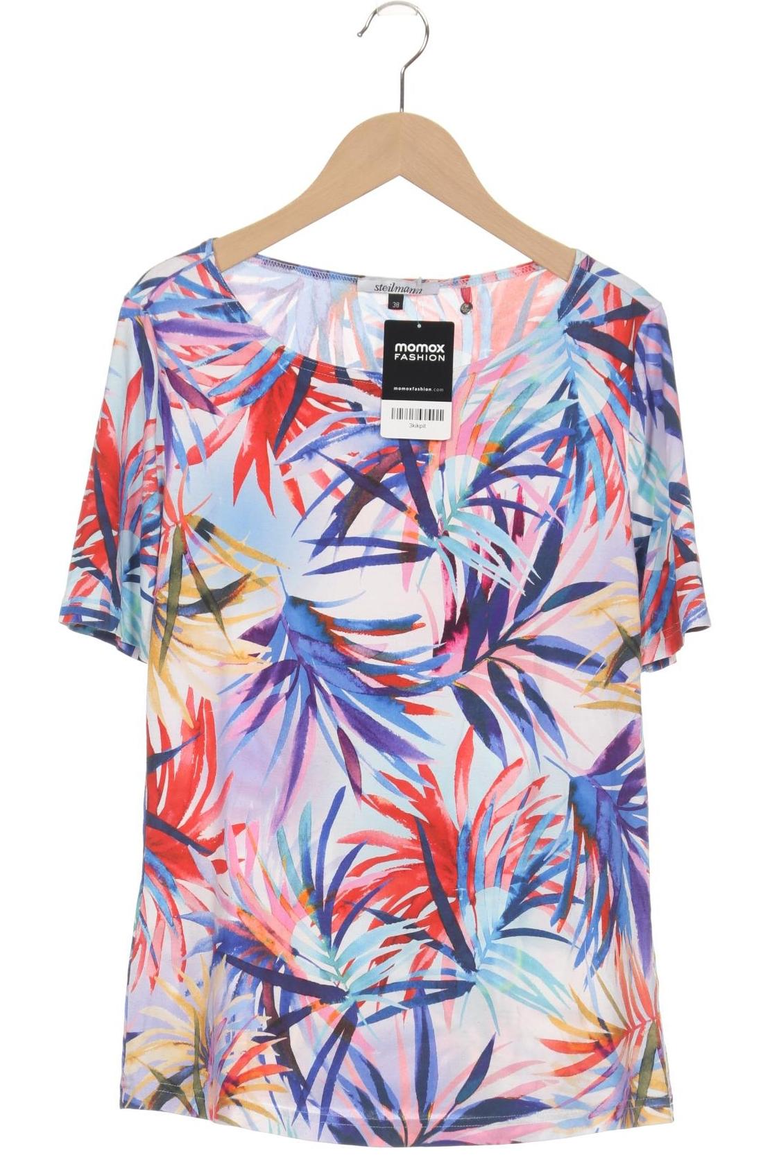 

Steilmann Damen T-Shirt, blau, Gr. 38