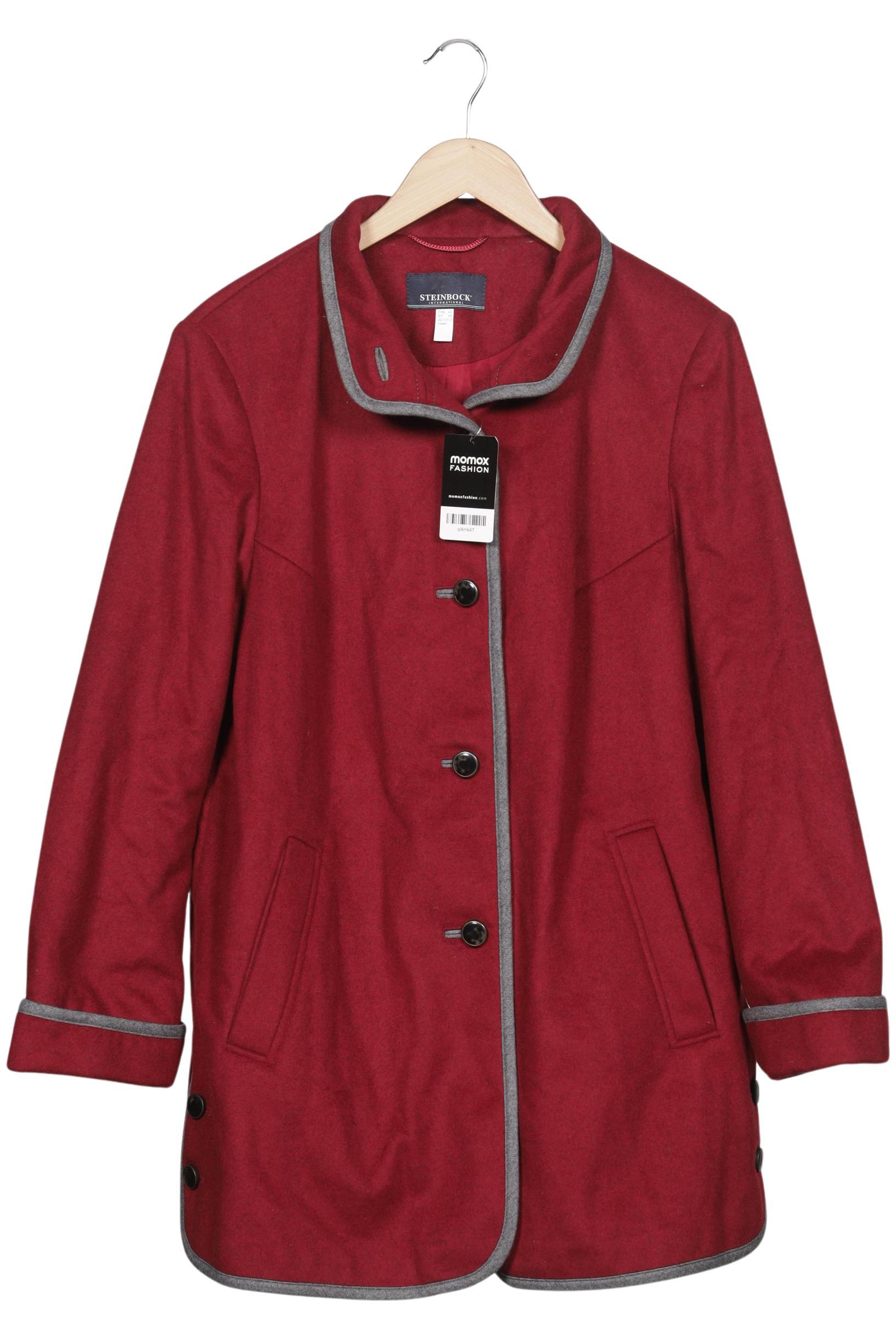 

Steinbock Damen Mantel, rot, Gr. 44