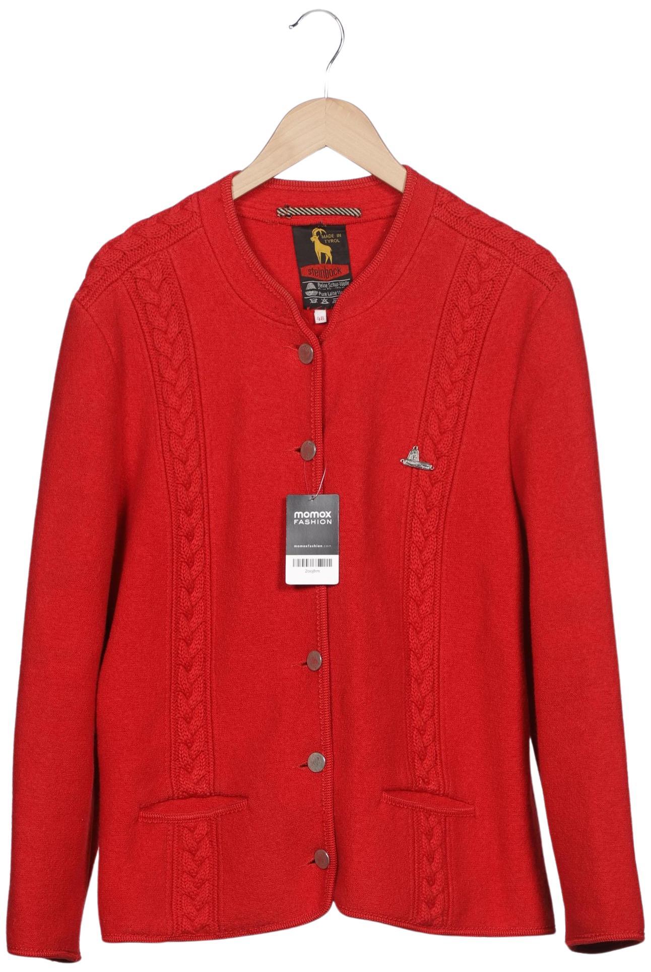 

Steinbock Damen Strickjacke, rot, Gr. 48