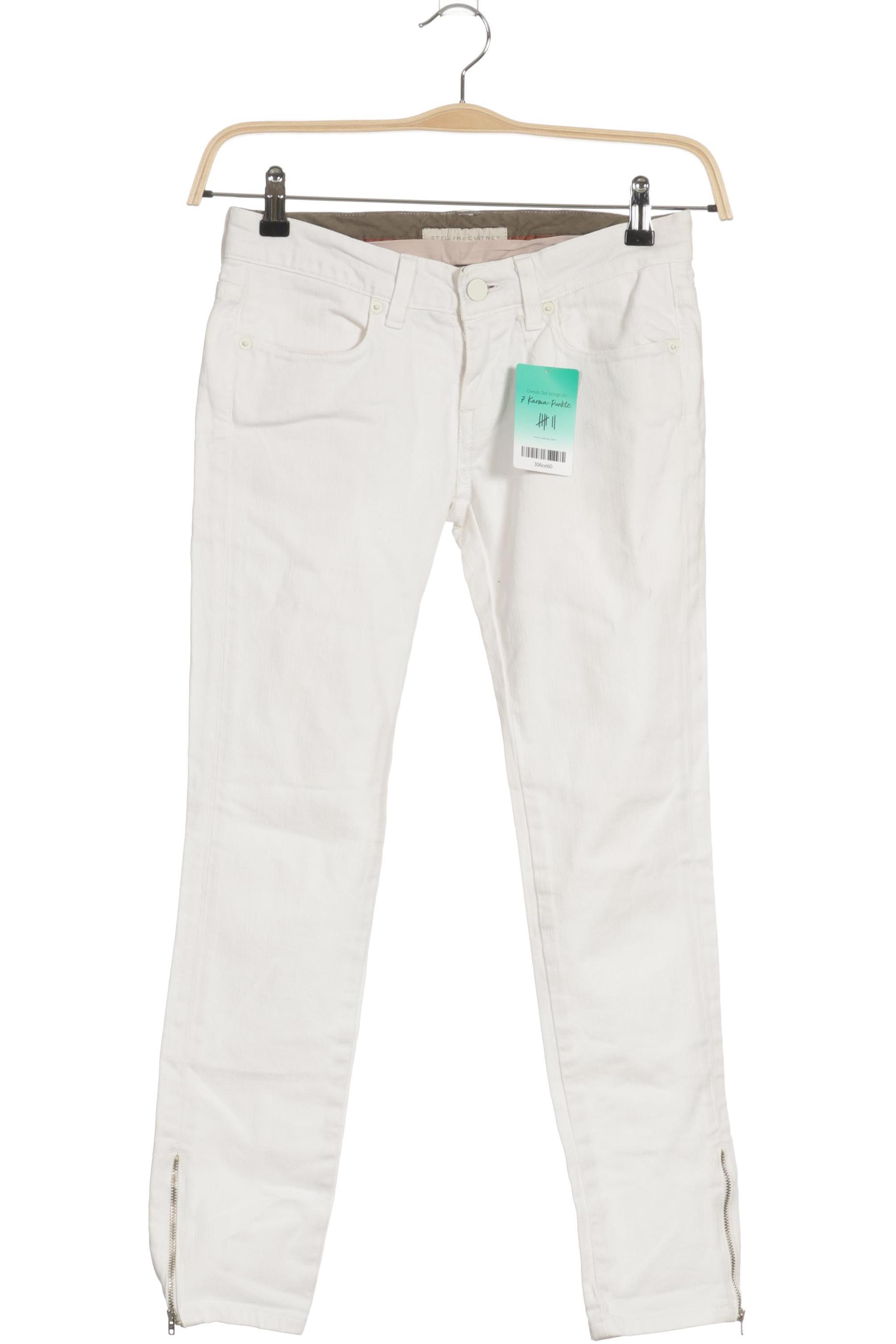 

Stella McCartney Damen Jeans, weiß, Gr. 26