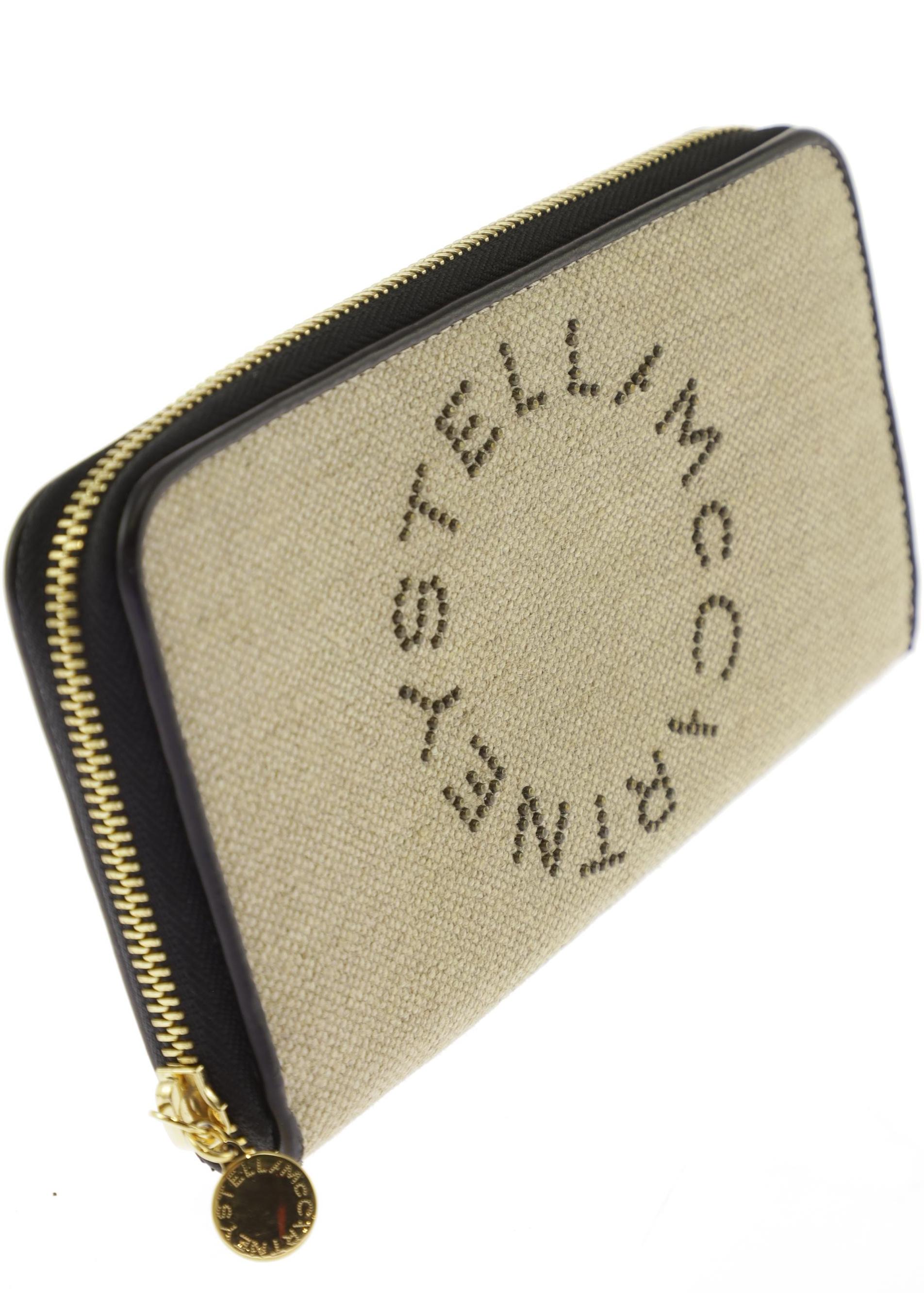 

Stella McCartney Damen Portemonnaie, beige, Gr.