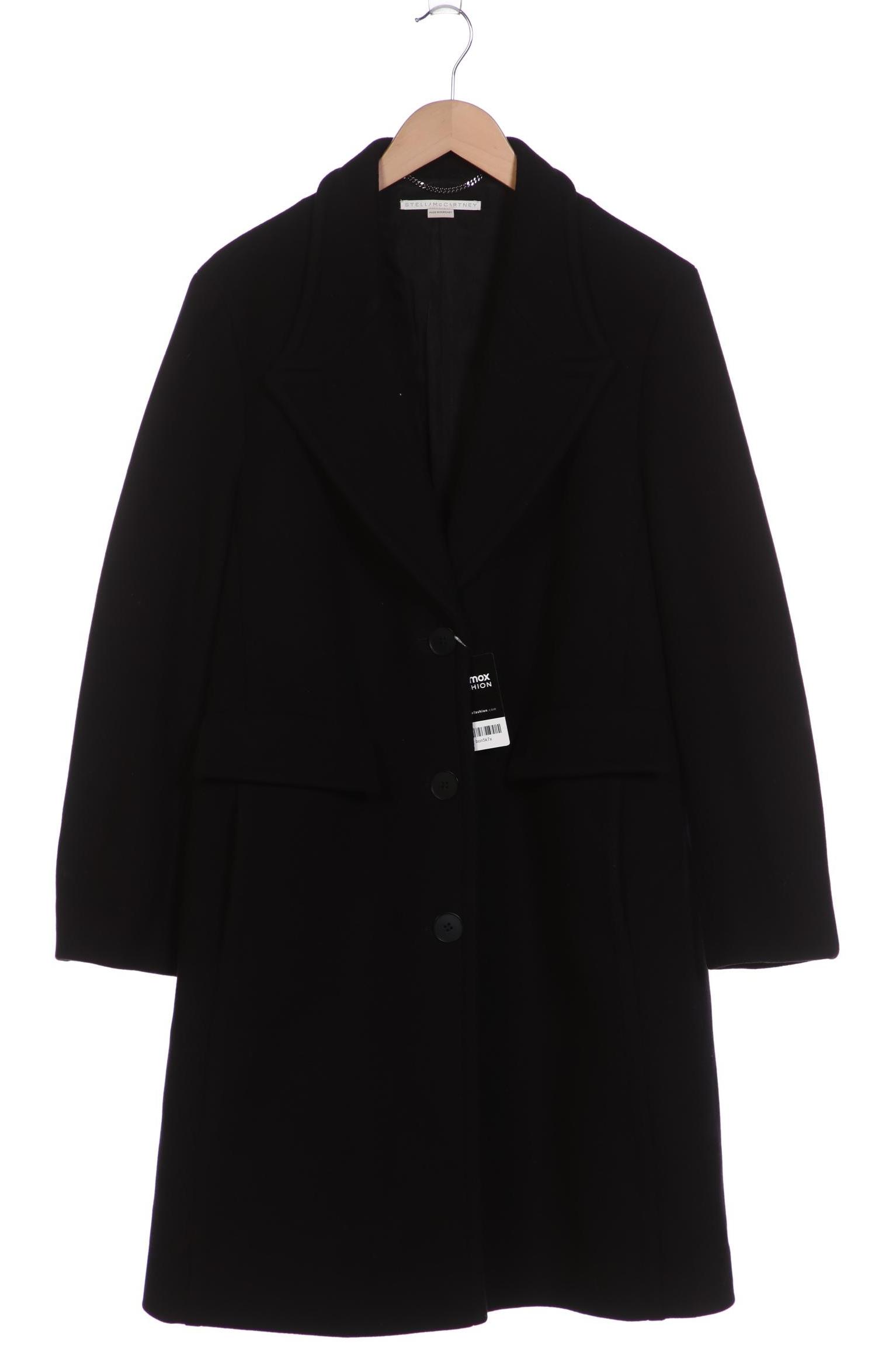 

Stella McCartney Damen Mantel, schwarz, Gr. 48
